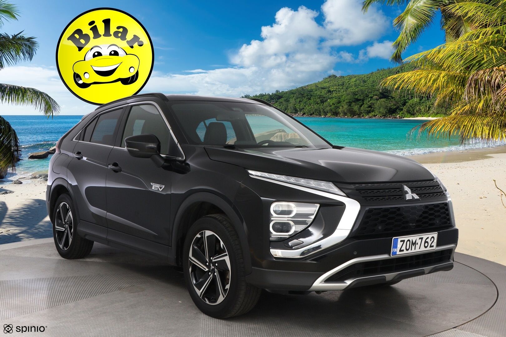 Mitsubishi ECLIPSE CROSS 2022 2.4 PHEV Instyle 4WD - 1OM Suomiauto | Vetokoukku | Peruutuskamera | Puolinahkasisusta | Vakkari | Keyless | LKA | 2x Renkaat Alkuperäisvantein!