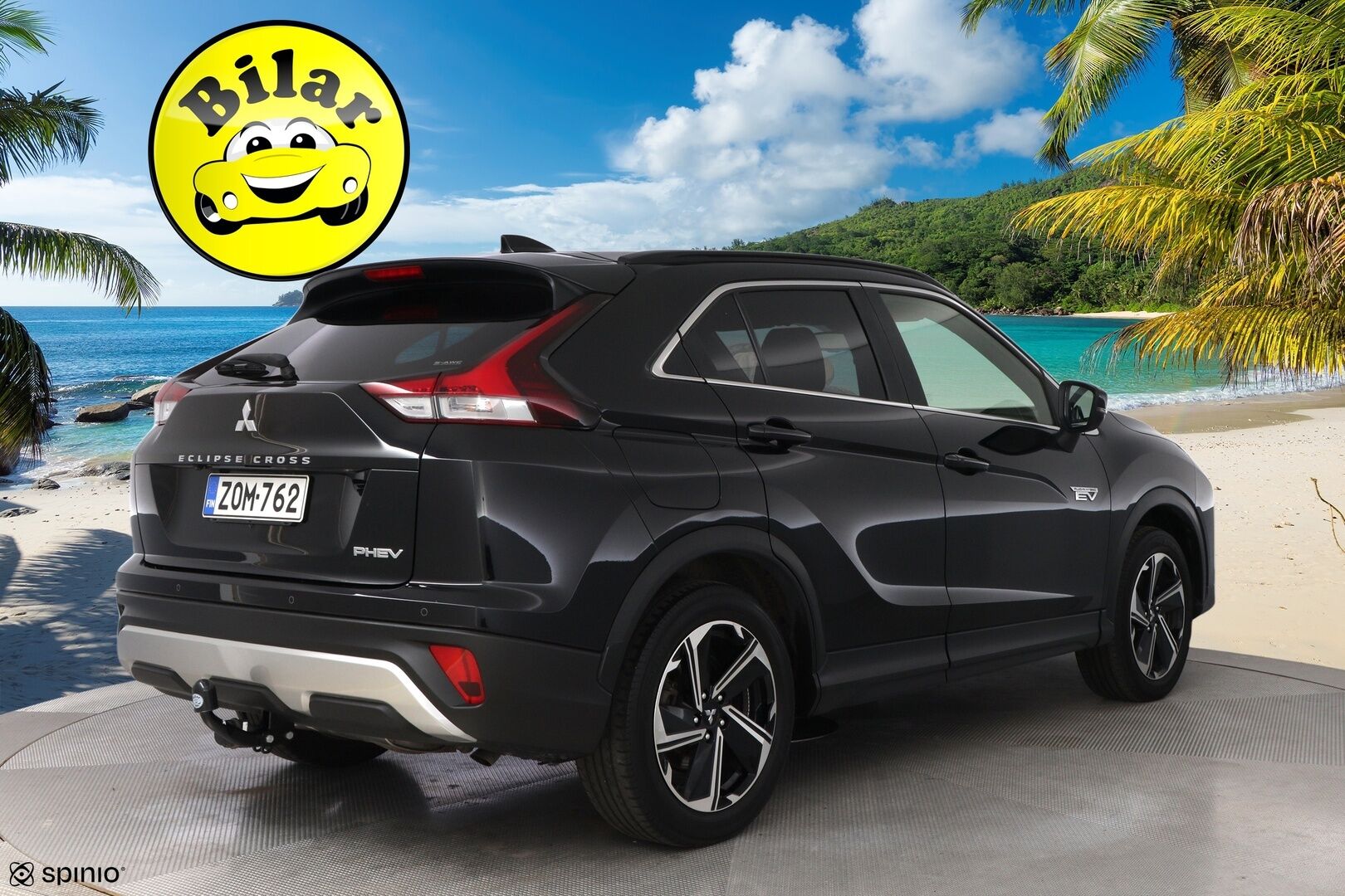 Mitsubishi ECLIPSE CROSS 2022 2.4 PHEV Instyle 4WD - 1OM Suomiauto | Vetokoukku | Peruutuskamera | Puolinahkasisusta | Vakkari | Keyless | LKA | 2x Renkaat Alkuperäisvantein!