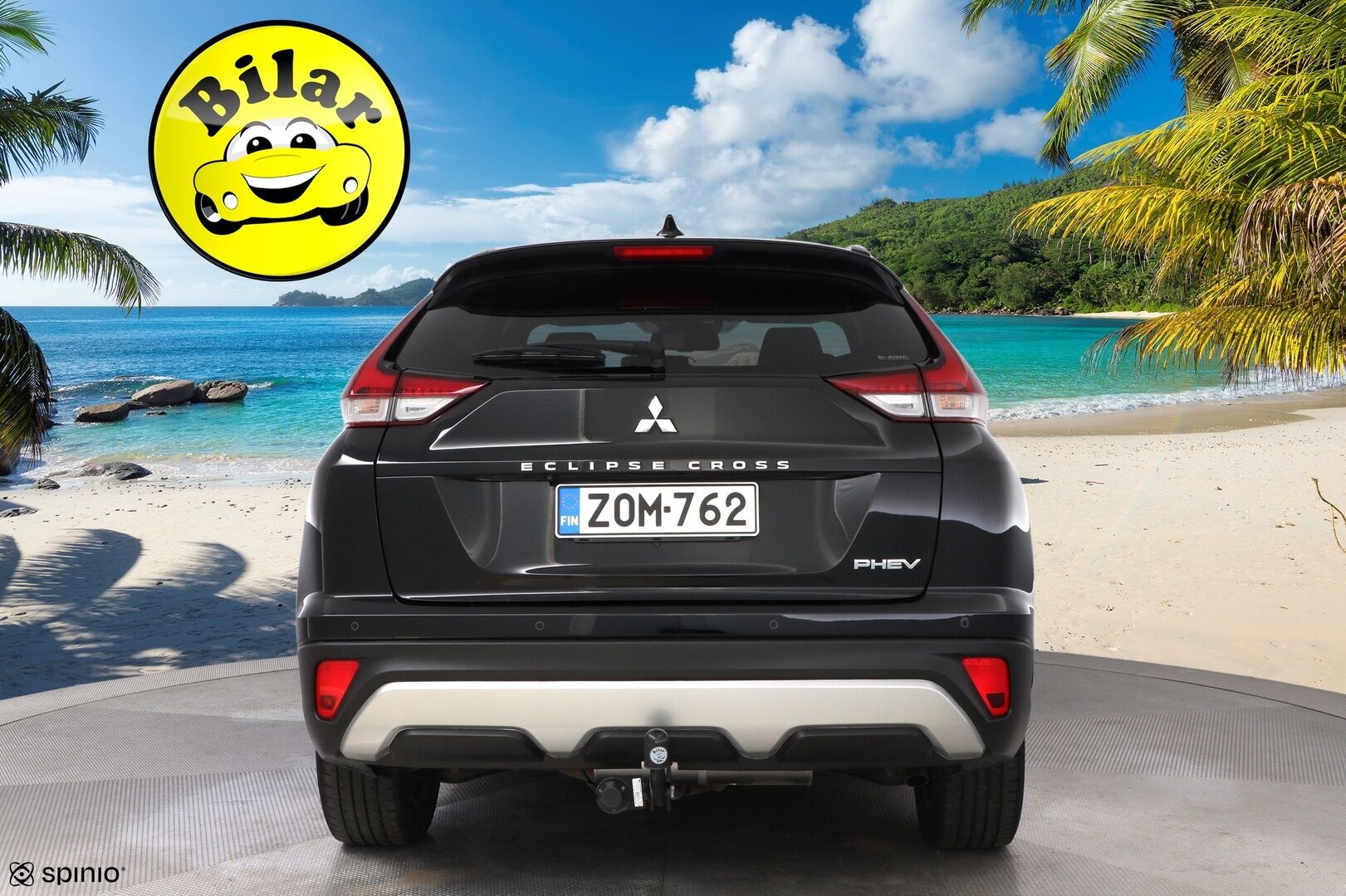 Mitsubishi ECLIPSE CROSS 2022 2.4 PHEV Instyle 4WD - 1OM Suomiauto | Vetokoukku | Peruutuskamera | Puolinahkasisusta | Vakkari | Keyless | LKA | 2x Renkaat Alkuperäisvantein!