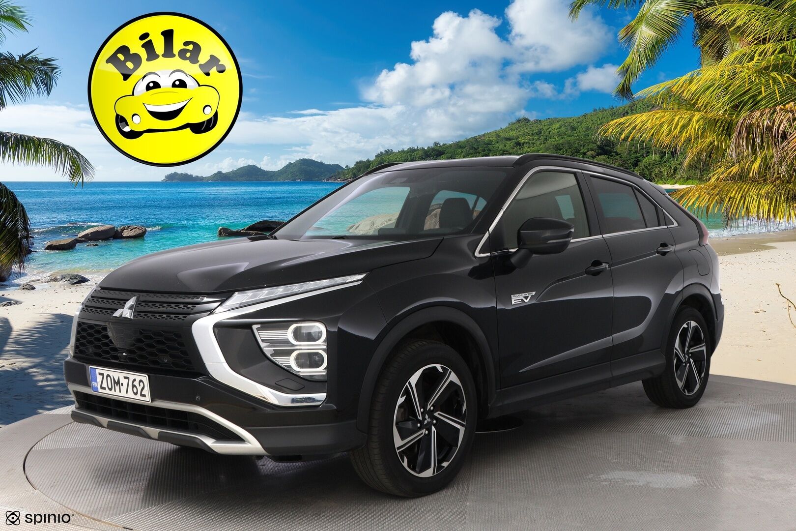 Mitsubishi ECLIPSE CROSS 2022 2.4 PHEV Instyle 4WD - 1OM Suomiauto | Vetokoukku | Peruutuskamera | Puolinahkasisusta | Vakkari | Keyless | LKA | 2x Renkaat Alkuperäisvantein!