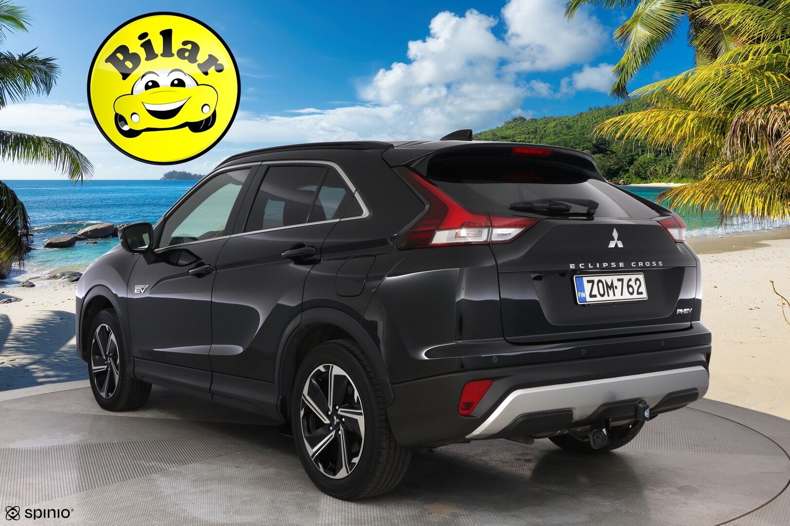 Mitsubishi ECLIPSE CROSS 2022 2.4 PHEV Instyle 4WD - 1OM Suomiauto | Vetokoukku | Peruutuskamera | Puolinahkasisusta | Vakkari | Keyless | LKA | 2x Renkaat Alkuperäisvantein!