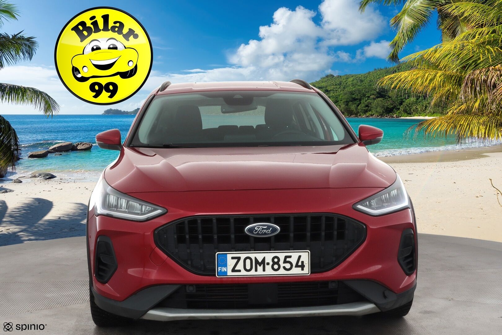 Ford Focus 2022 1.0 EcoBoost Hybrid Powershift 155hv A7 Active Style Wagon * ACC / LED / P.Kamera / Lohkolämmitin / Navi / Kaistavahti * - Koukku / Kahdet renkaat alumiini vanteilla / Merkkiliikkeen Huoltokirja