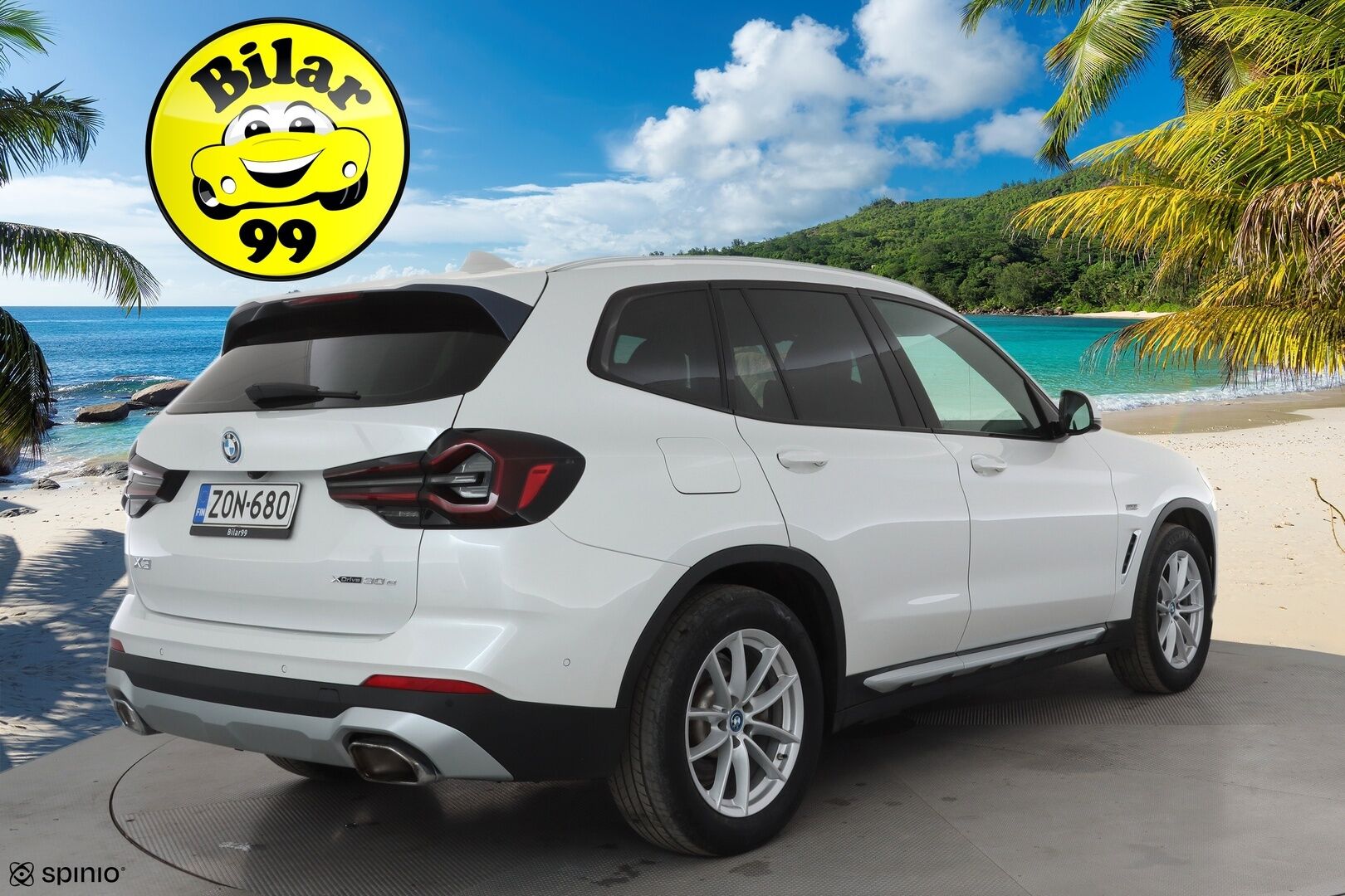 BMW X3 2022 G01 xDrive 30e A Charged Edition * HiFi / Sportnahat / LED / P.Kamera / Navi / Digimittaristo * - 1-om Suomi-auto / Kahdet renkaat aluvanteilla / 2x Latauskaapelit / Merkkihuollot - HULLUT AVAJAISHULINAT KORKOTARJOUS 3,29 %