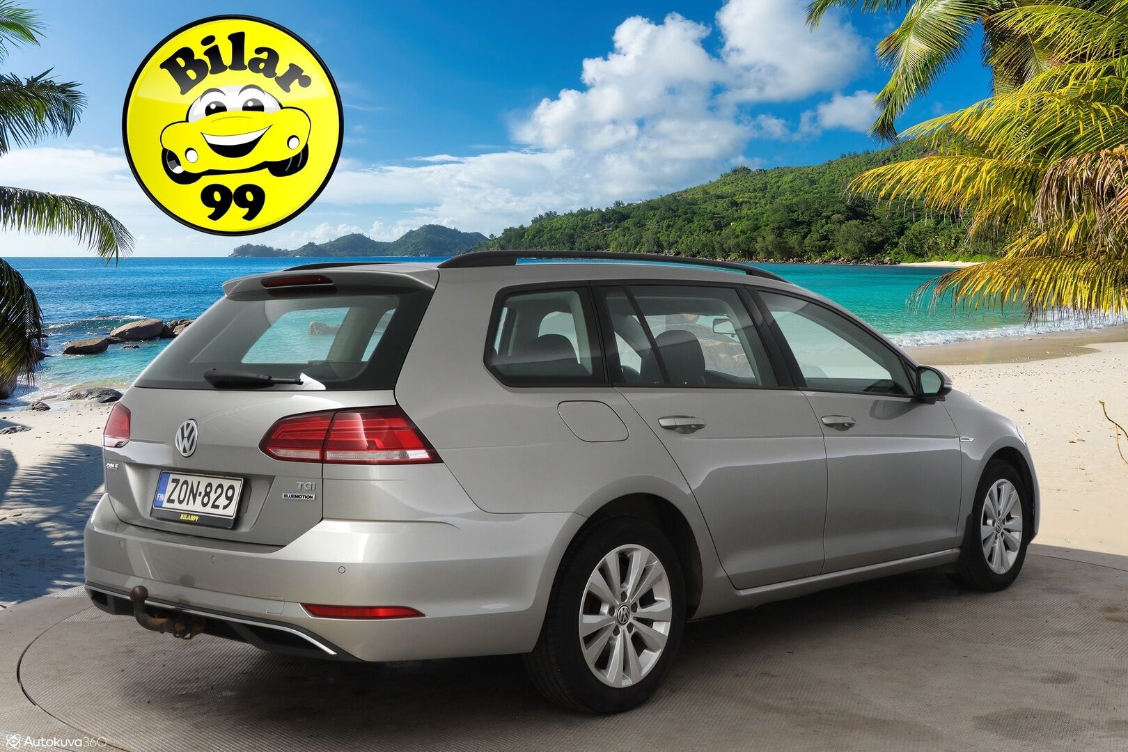 Volkswagen Golf 2017 Variant Highline 1,4 TGI 81 kW (110 hv) Bluemotion DSG-automaatti - Adapt.Vakkari / Vetokoukku / Lohko & Sisäpistoke / Apple&Android / Peruutustutkat / Front Assist / Jakopää juuri tehty!