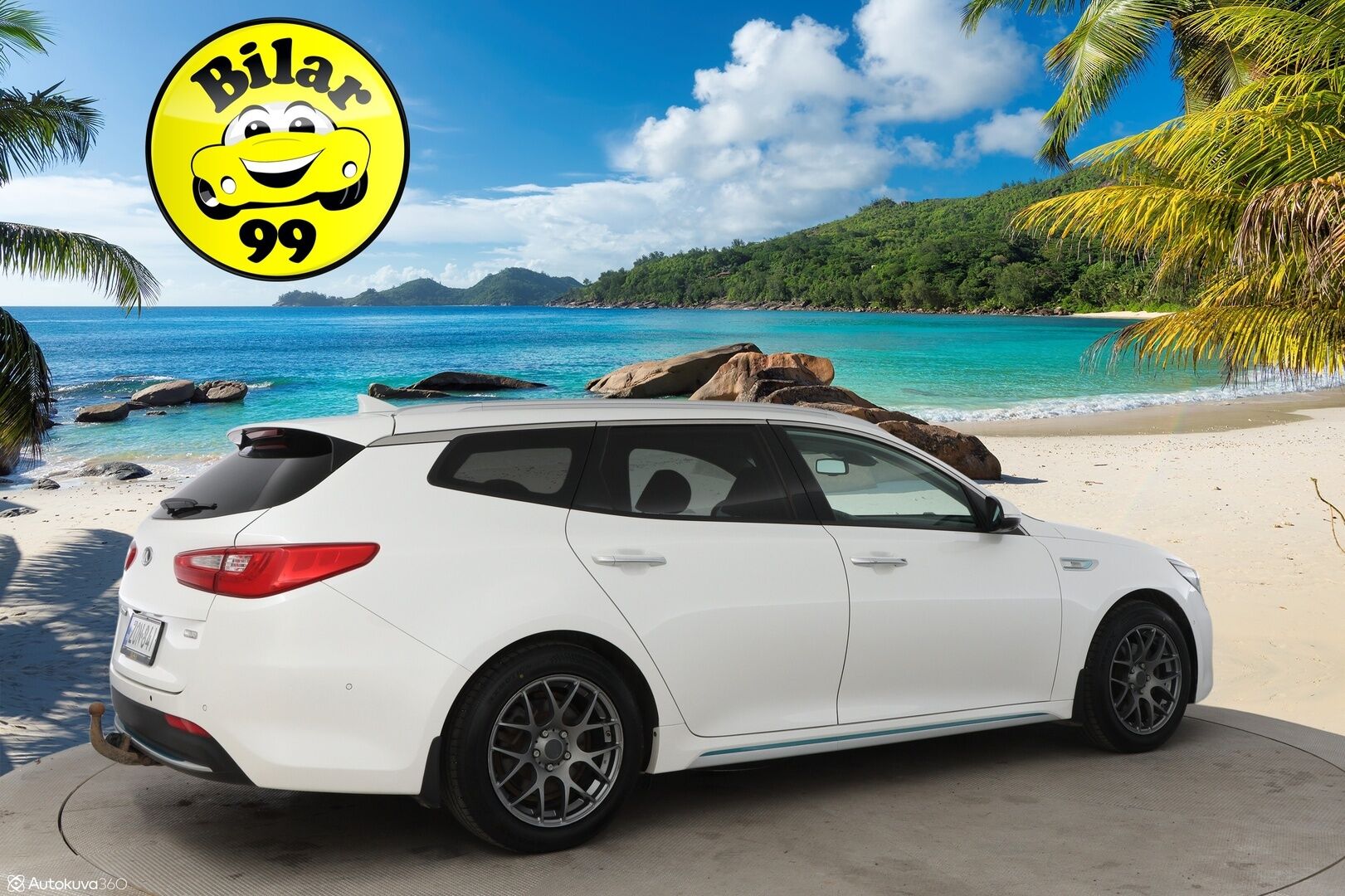 KIA OPTIMA 2018 2.0 GDI PHEV Business Luxury SW A/T - Webasto / Adapt.Vakkari / Panorama / Harman&Kardon / 360-Kamera / Ilmastoidut Nahat / Vetokoukku / Adapt.LED / Supervarusteilla!
