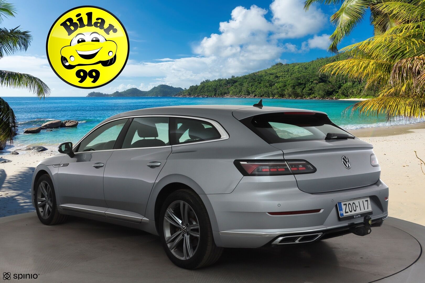 Volkswagen Arteon 2023 Shooting Brake R-Line eHybrid 160 kW DSG-automaatti * Webasto / Adapt.Vakkari / Nahka-Alcantara / Vetokoukku / KeyLess / Navi - iQ Matrix LED / 1OM Suomiauto / ALV - HULLUT AVAJAISHULINAT KORKOTARJOUS 3,29 %