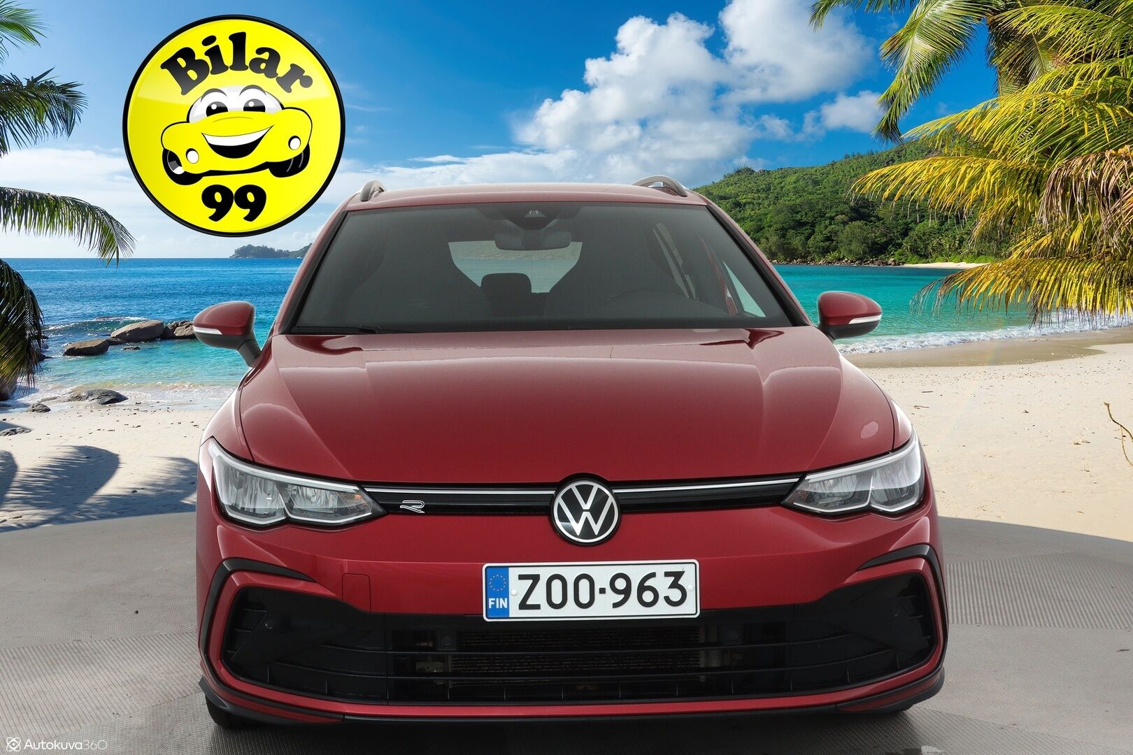 Volkswagen Golf 2022 Variant R-Line 1,5 eTSI 96 kW (MHEV) DSG *Webasto / ACC / Sporttipenkit / Keyless / Kamera / Apple&Android* - 1-om. Suomi-auto / Merkkihuollettu  / Kahdet Vanteet / Viimeisin huolto 81tkm