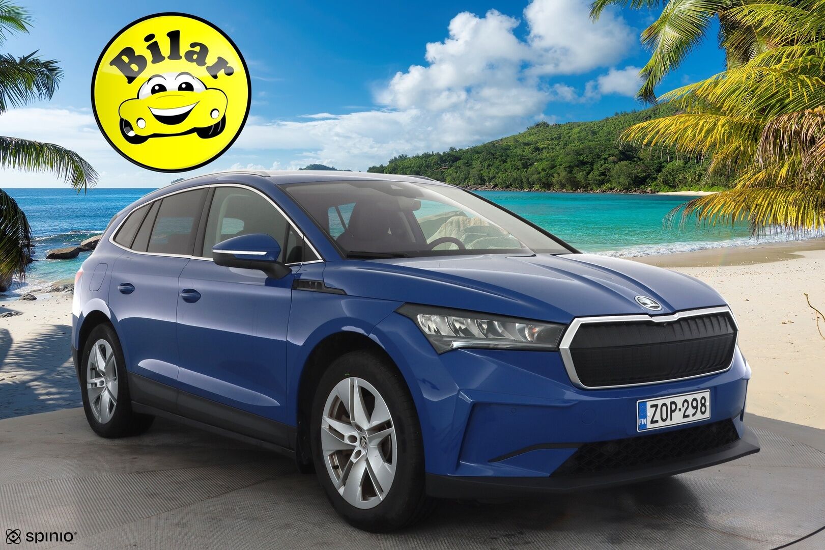 Skoda Enyaq 2022 80 iV - | ACC | ILP | P.Kamera | LED | Muistipenkki | Puolinahat | Keyless | Ratinlämmitys | Apple&Android | 1.Om Suomi-auto | Kahdet Renkaat | Merkkihuollettu |