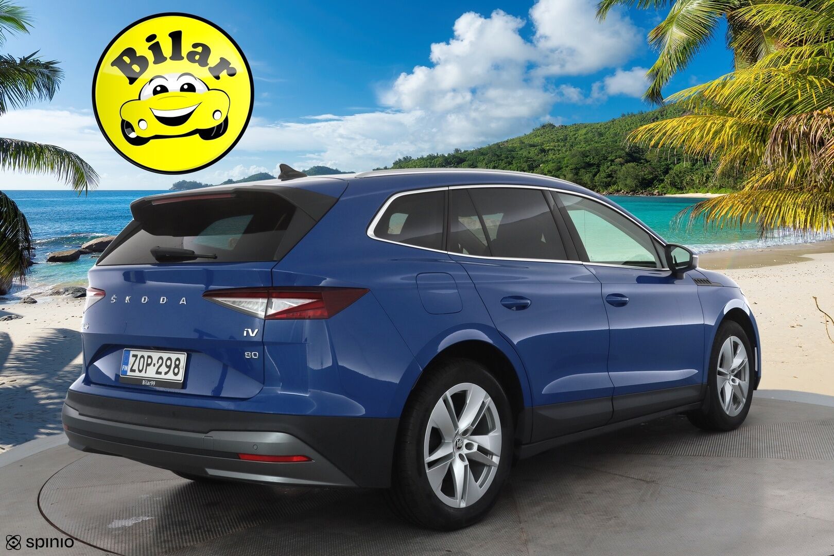Skoda Enyaq 2022 80 iV - | ACC | ILP | P.Kamera | LED | Muistipenkki | Puolinahat | Keyless | Ratinlämmitys | Apple&Android | 1.Om Suomi-auto | Kahdet Renkaat | Merkkihuollettu |