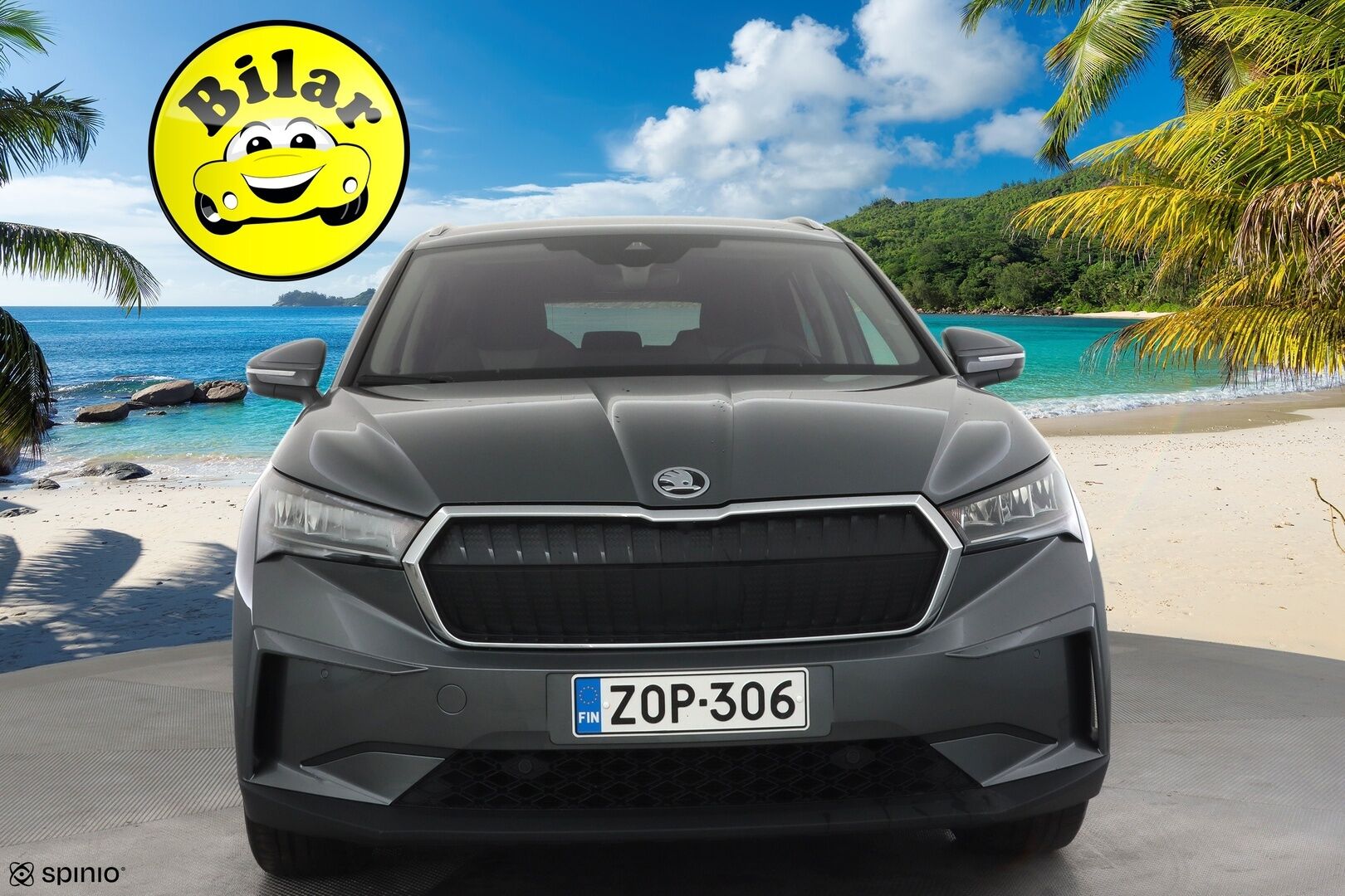 Skoda Enyaq 2022 80 iV - 1- om suomi- auto | ACC | ILP | Muistipenkki | Keyless | Kamera | Side Assist | Lane Assist | Sähk. takaluukku | Ambient | 2x renkaat aluin