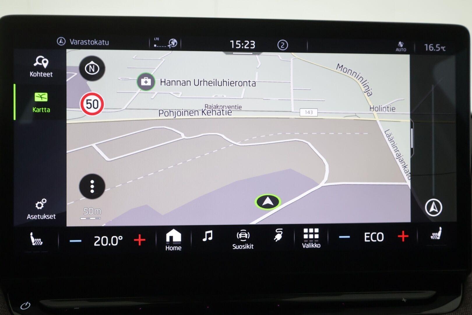 Skoda Enyaq 2022 80 iV - 1- om suomi- auto | ACC | ILP | Muistipenkki | Keyless | Kamera | Side Assist | Lane Assist | Sähk. takaluukku | Ambient | 2x renkaat aluin