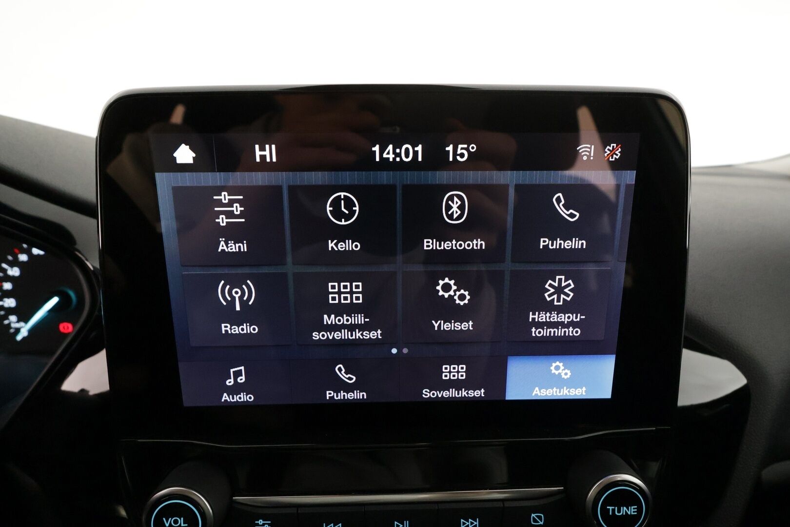 Ford Fiesta 2022 1.0 EcoBoost Hybrid (mHEV) 125hv A7 DCT Titanium * Vakkari / P.tutka / LED / Lohko / Ratinlämmitin * - Suomi-auto / Kahdet renkaat aluvanteilla / Merkkihuollettu - HULLUT JOULUT KORKOTARJOUS 2,49% 