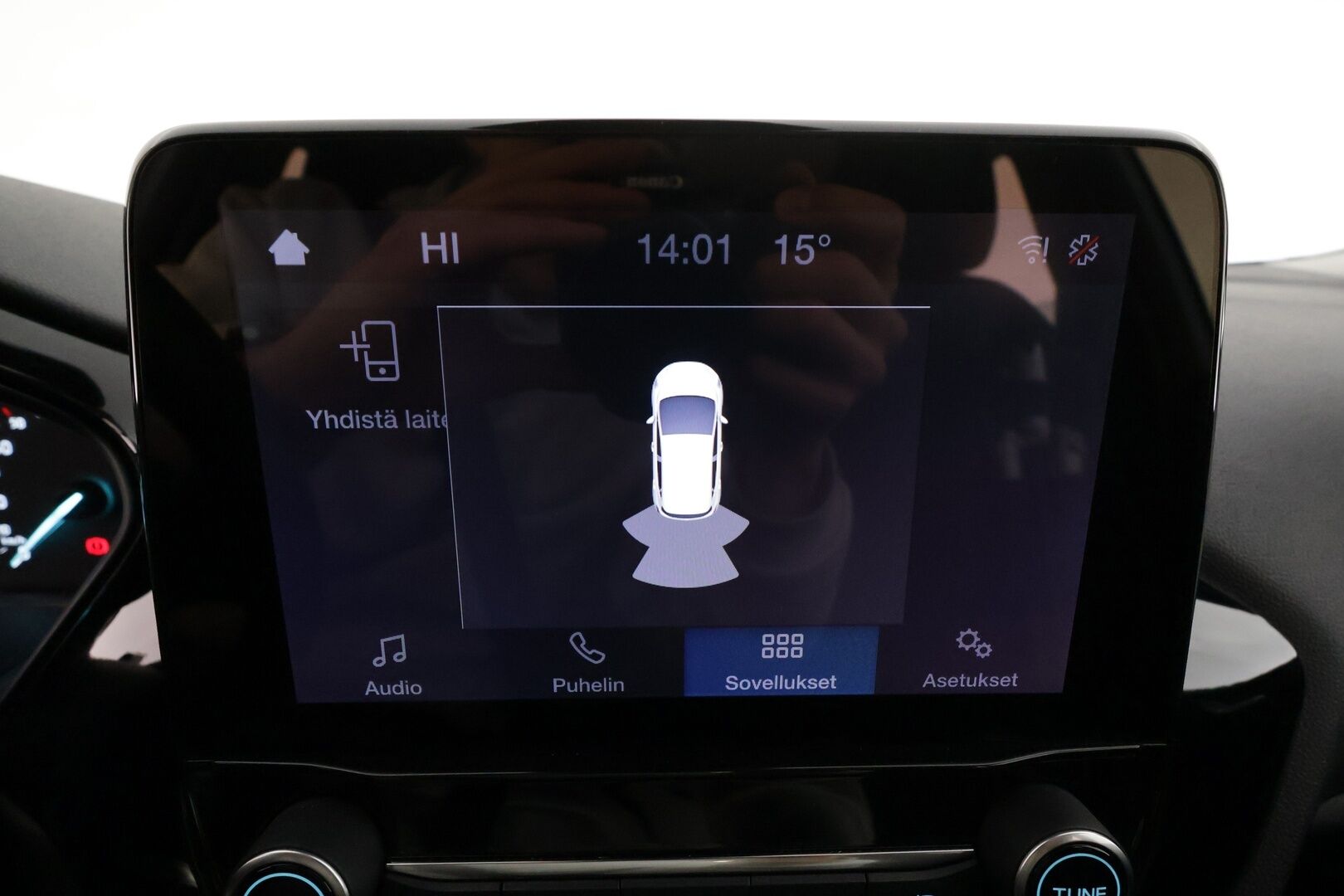 Ford Fiesta 2022 1.0 EcoBoost Hybrid (mHEV) 125hv A7 DCT Titanium * Vakkari / P.tutka / LED / Lohko / Ratinlämmitin * - Suomi-auto / Kahdet renkaat aluvanteilla / Merkkihuollettu - HULLUT JOULUT KORKOTARJOUS 2,49% 