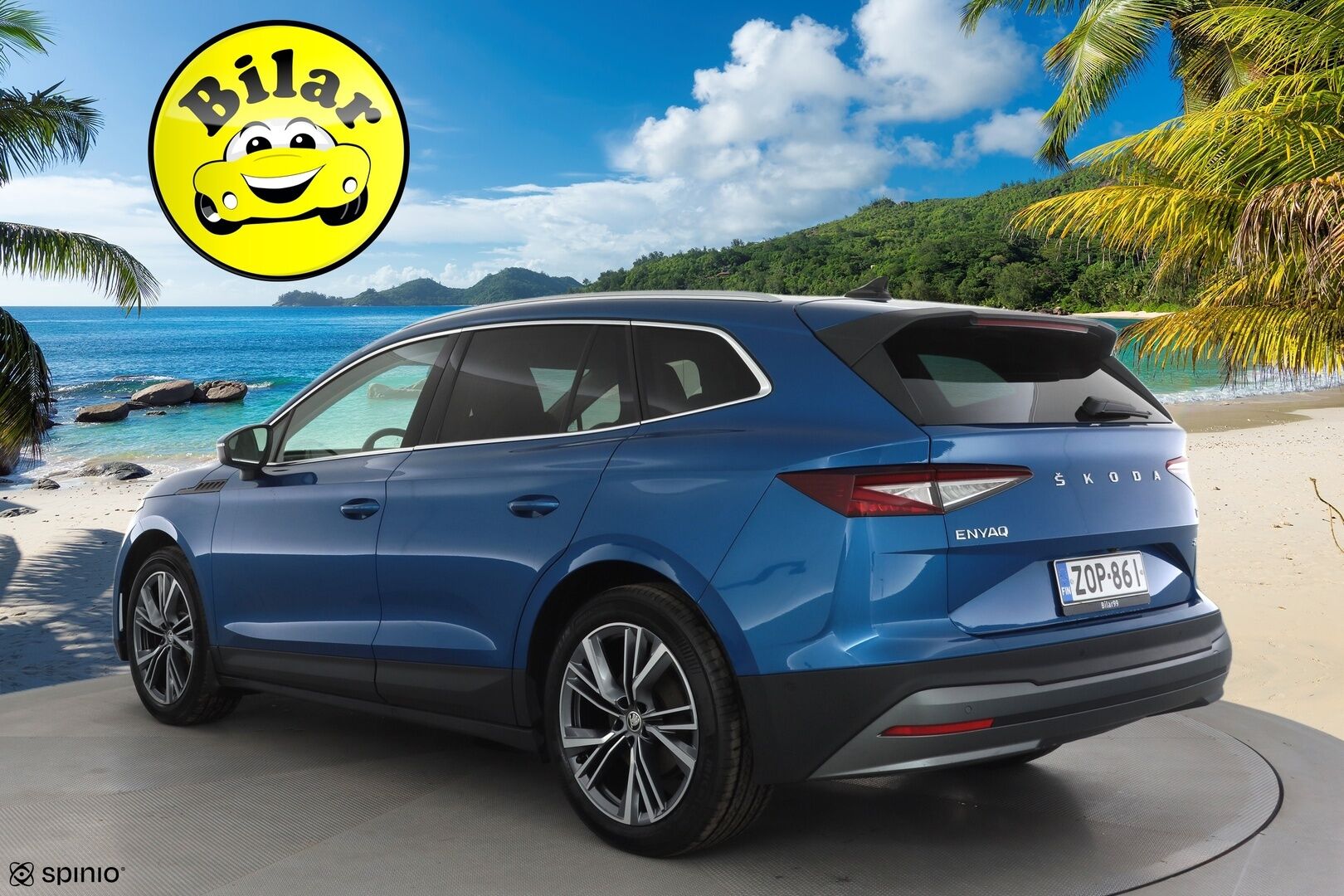 Skoda Enyaq 2022 80 iV - | ACC | ILP | Koukku | P.kamera | LED | Puolinahat | Apple&Android | 1.Om Suomi-auto | Kahdet Renkaat |