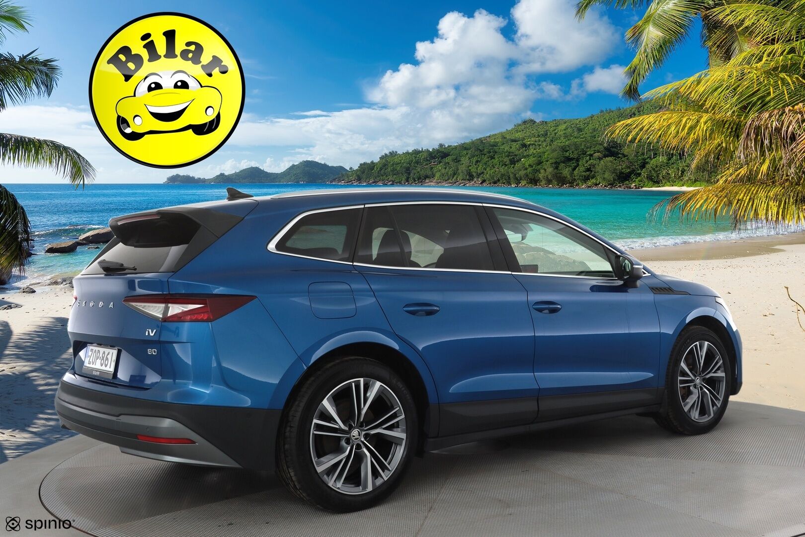 Skoda Enyaq 2022 80 iV - | ACC | ILP | Koukku | P.kamera | LED | Puolinahat | Apple&Android | 1.Om Suomi-auto | Kahdet Renkaat |
