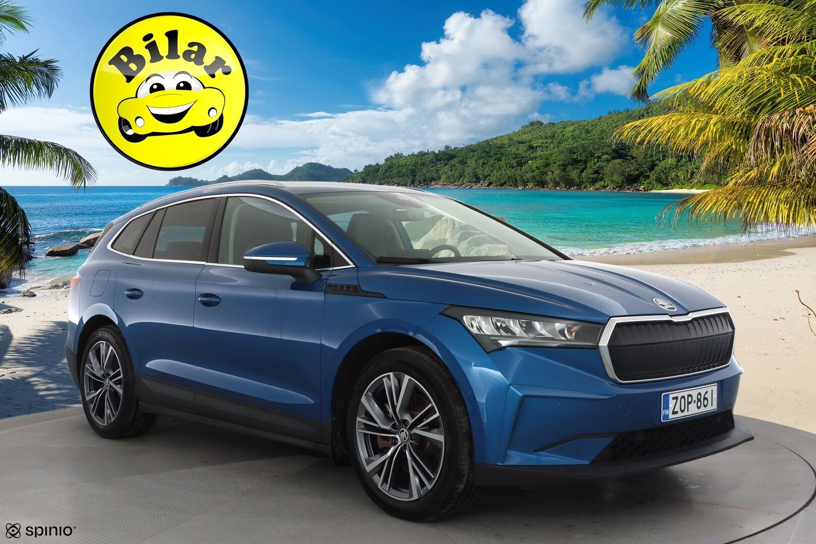 Skoda Enyaq 2022 80 iV - | ACC | ILP | Koukku | P.kamera | LED | Puolinahat | Apple&Android | 1.Om Suomi-auto | Kahdet Renkaat |