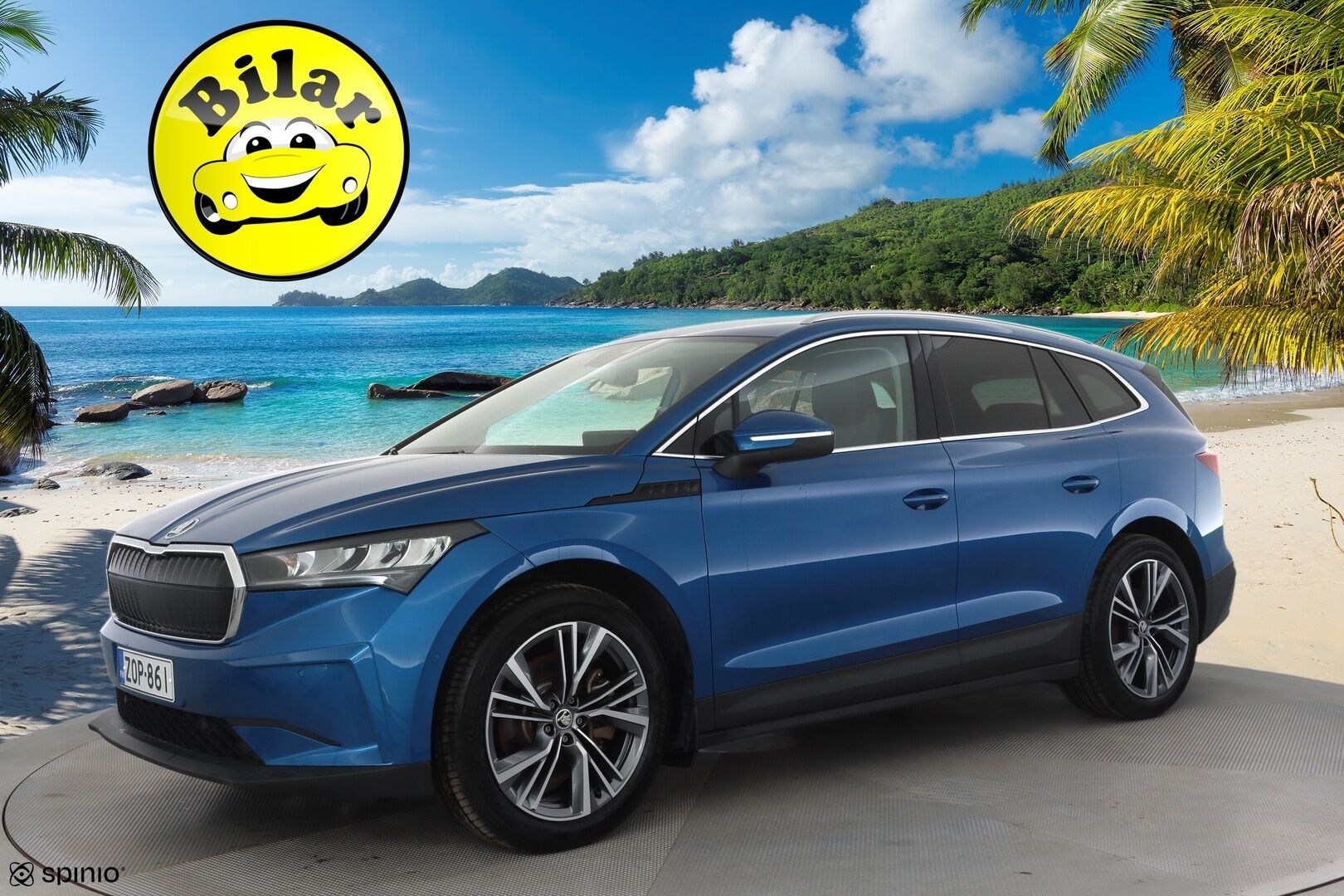 Skoda Enyaq 2022 80 iV - | ACC | ILP | Koukku | P.kamera | LED | Puolinahat | Apple&Android | 1.Om Suomi-auto | Kahdet Renkaat |