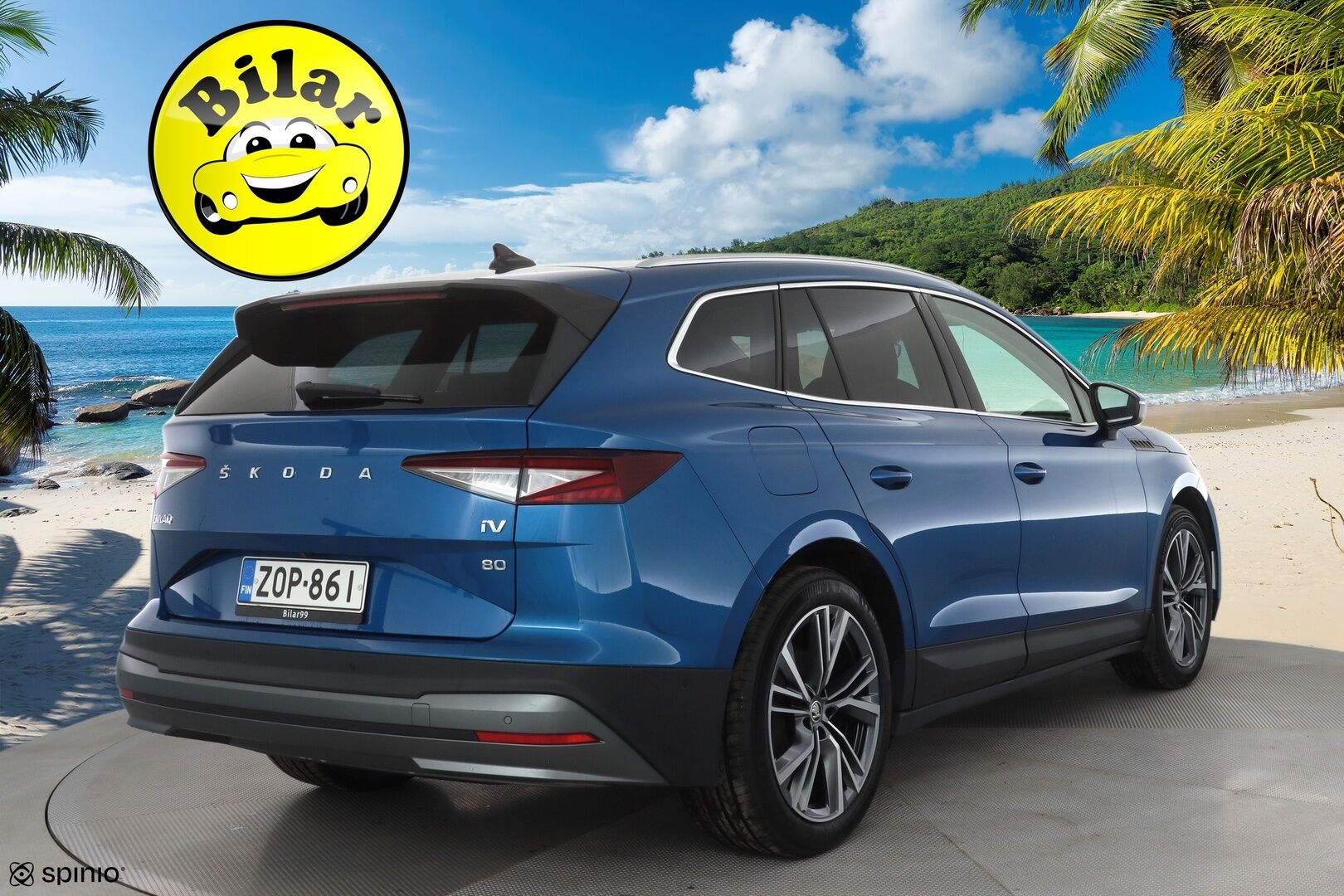 Skoda Enyaq 2022 80 iV - | ACC | ILP | Koukku | P.kamera | LED | Puolinahat | Apple&Android | 1.Om Suomi-auto | Kahdet Renkaat |