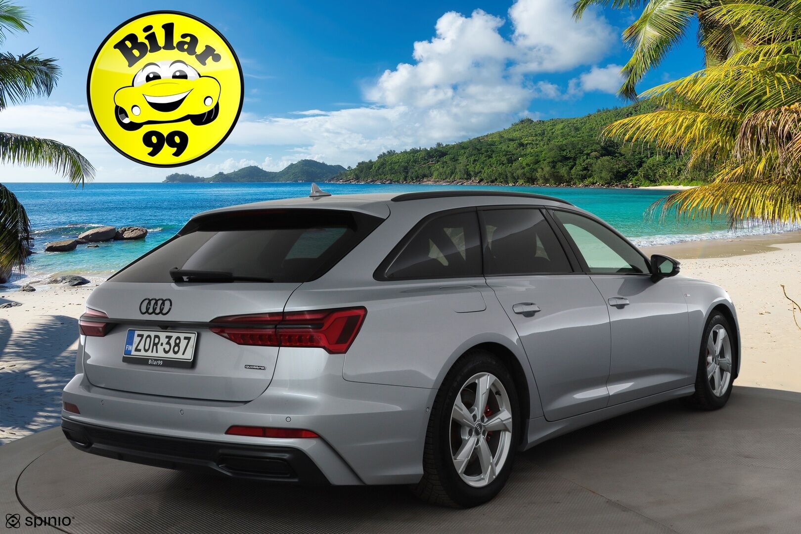 Audi A6 2022 Avant Business Sport 55 TFSI e quattro S-tronic Electrified Edition * ACC / Matrix / Koukku / P.Kamera / Muistipenkki * - 1-om Suomi-auto / Kahdet renkaat 