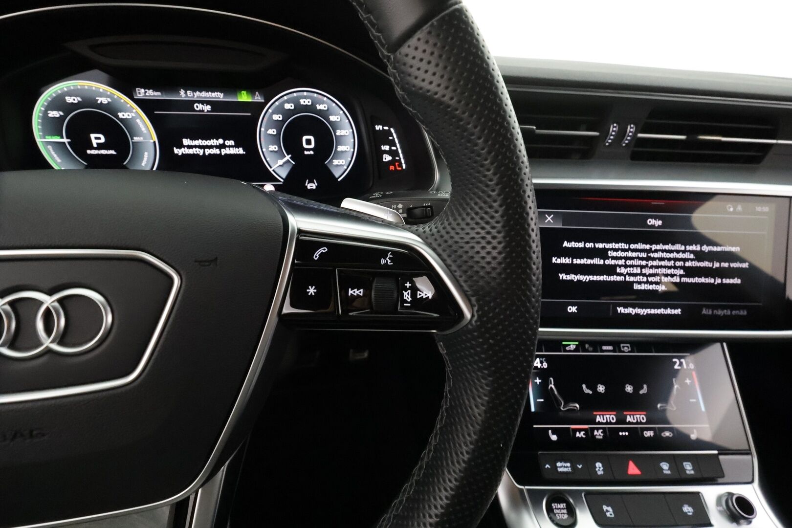 Audi A6 2022 Avant Business Sport 55 TFSI e quattro S-tronic Electrified Edition * ACC / Matrix / Koukku / P.Kamera / Muistipenkki * - 1-om Suomi-auto / Kahdet renkaat 