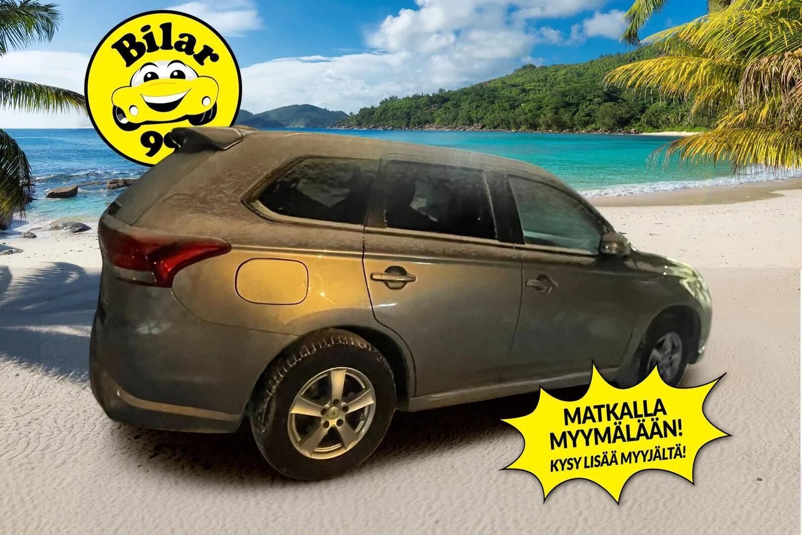 Mitsubishi Outlander PHEV 2019 *ACC / Peruutuskamera / Kaistavahti / Lohkolämmitin / Puolinahkasisusta * - * Kahdet hyväkuntoiset renkaat alumiinivanteilla / Merkkihuollettu *