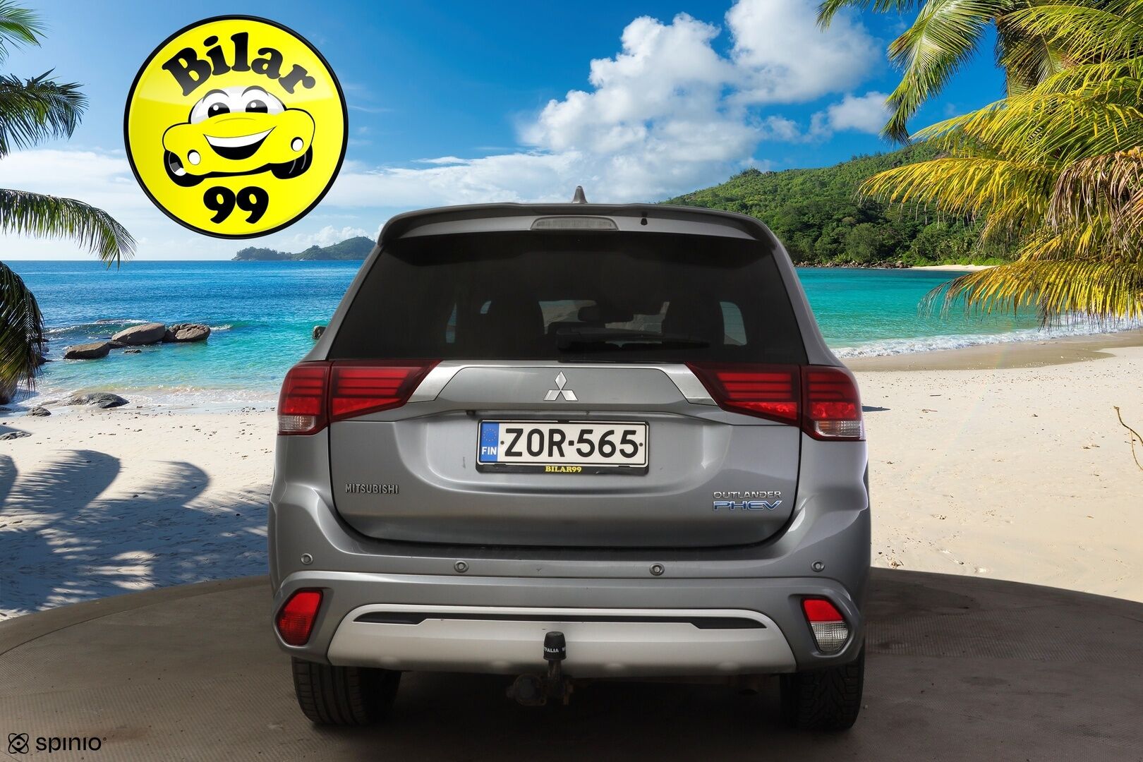 Mitsubishi Outlander PHEV 2019 *ACC / Peruutuskamera / Kaistavahti / Lohkolämmitin / Puolinahkasisusta * - * Kahdet hyväkuntoiset renkaat alumiinivanteilla / Merkkihuollettu *