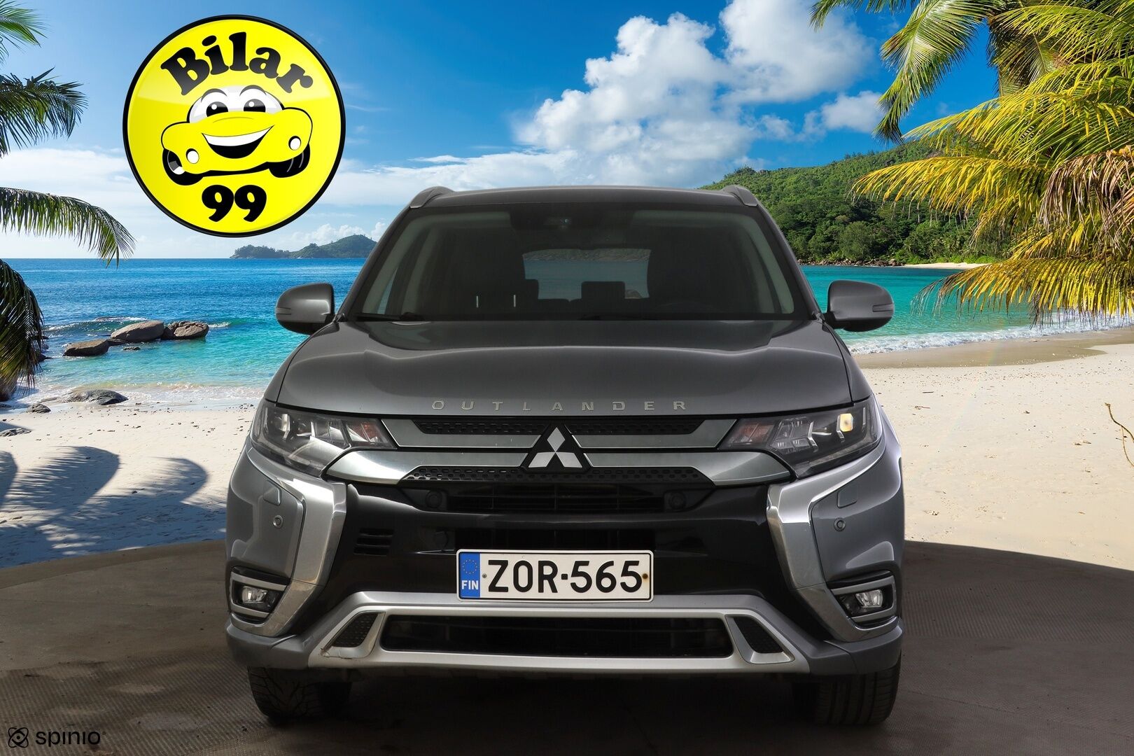 Mitsubishi Outlander PHEV 2019 *ACC / Peruutuskamera / Kaistavahti / Lohkolämmitin / Puolinahkasisusta * - * Kahdet hyväkuntoiset renkaat alumiinivanteilla / Merkkihuollettu *