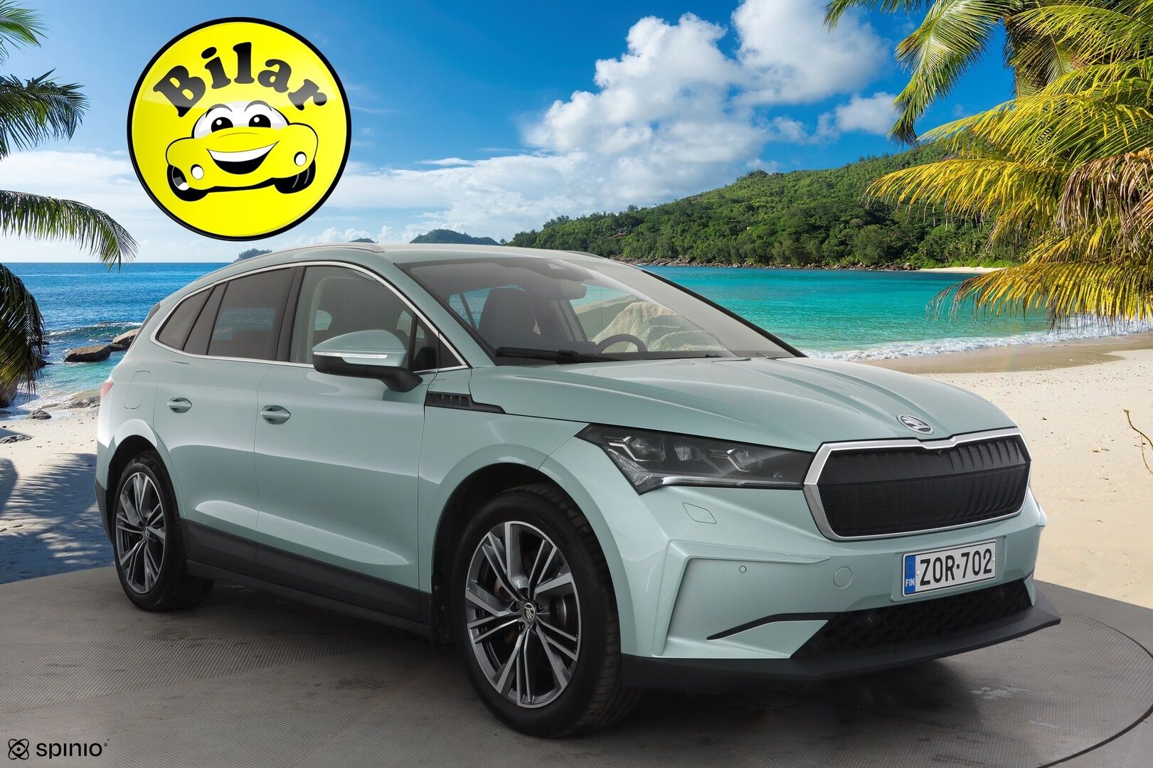 Skoda Enyaq 2022 80 iV - | ACC | ILP | 360-Kamera | Skoda Crystal Light | Puolinahat | Ratinlämmitys | Keyless | Apple&Android | 1.Om Suomi-auto | Kahdet Renkaat | Merkkihuollettu |