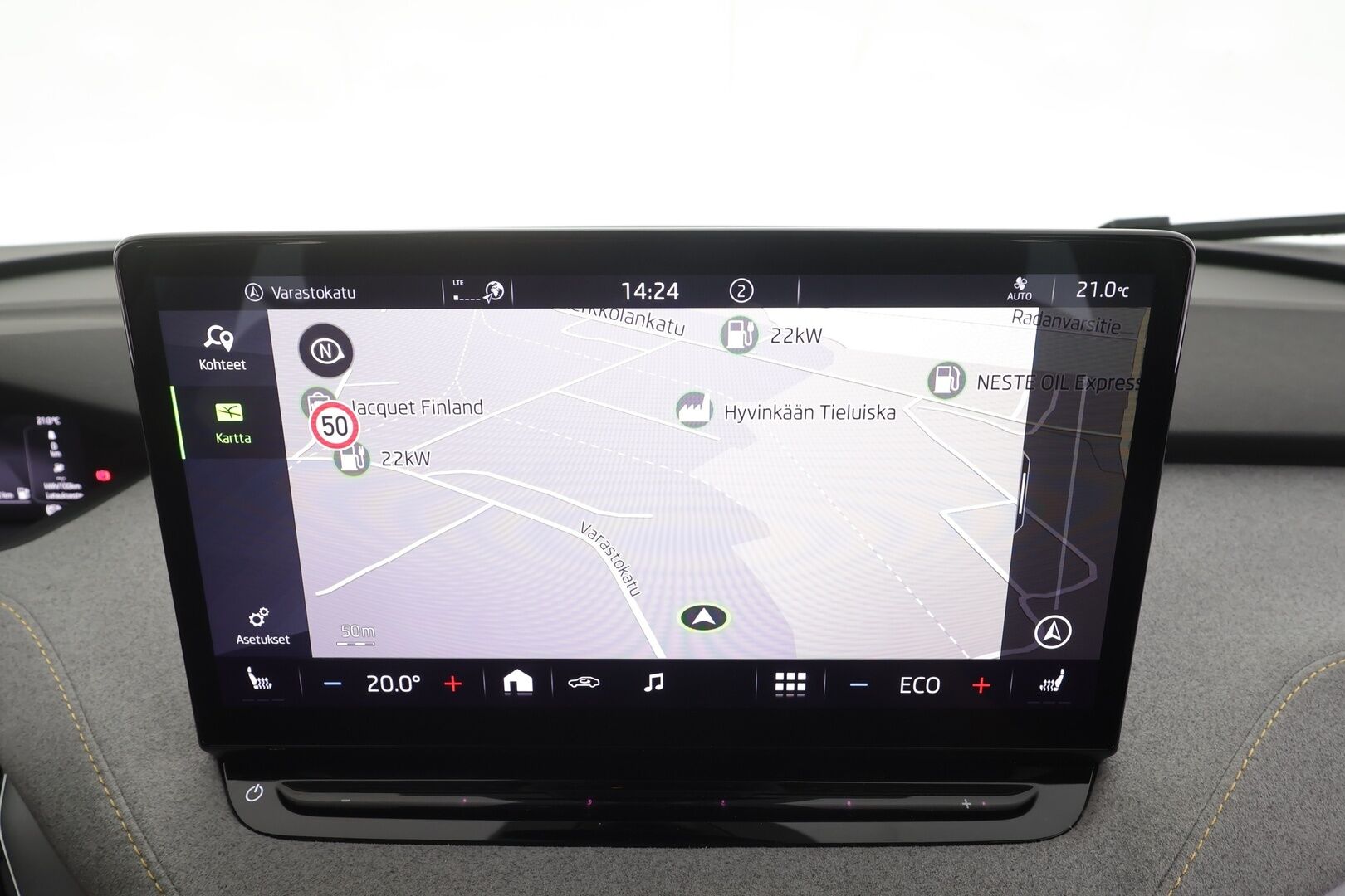 Skoda Enyaq 2022 80 iV - | ACC | ILP | 360-Kamera | Skoda Crystal Light | Puolinahat | Ratinlämmitys | Keyless | Apple&Android | 1.Om Suomi-auto | Kahdet Renkaat | Merkkihuollettu |