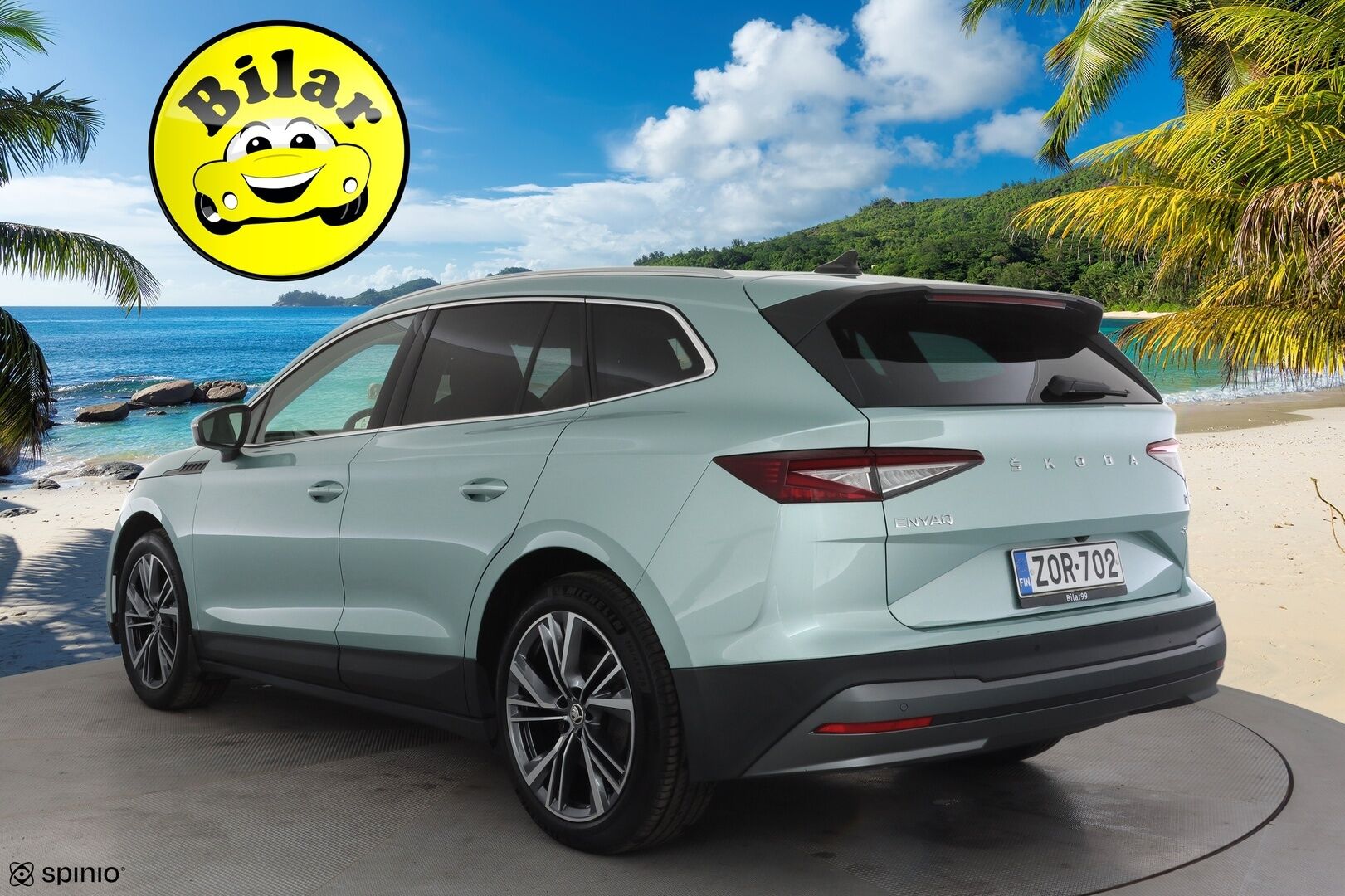 Skoda Enyaq 2022 80 iV - | ACC | ILP | 360-Kamera | Skoda Crystal Light | Puolinahat | Ratinlämmitys | Keyless | Apple&Android | 1.Om Suomi-auto | Kahdet Renkaat | Merkkihuollettu |