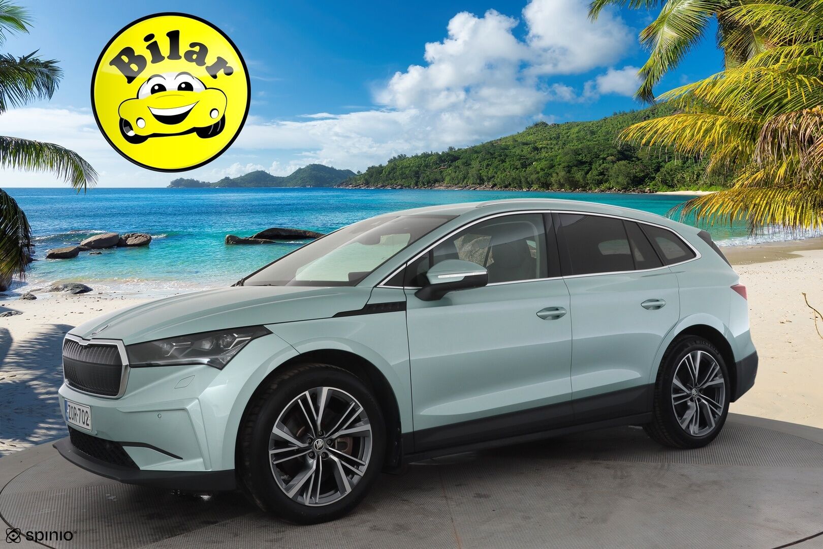 Skoda Enyaq 2022 80 iV - | ACC | ILP | 360-Kamera | Skoda Crystal Light | Puolinahat | Ratinlämmitys | Keyless | Apple&Android | 1.Om Suomi-auto | Kahdet Renkaat | Merkkihuollettu |