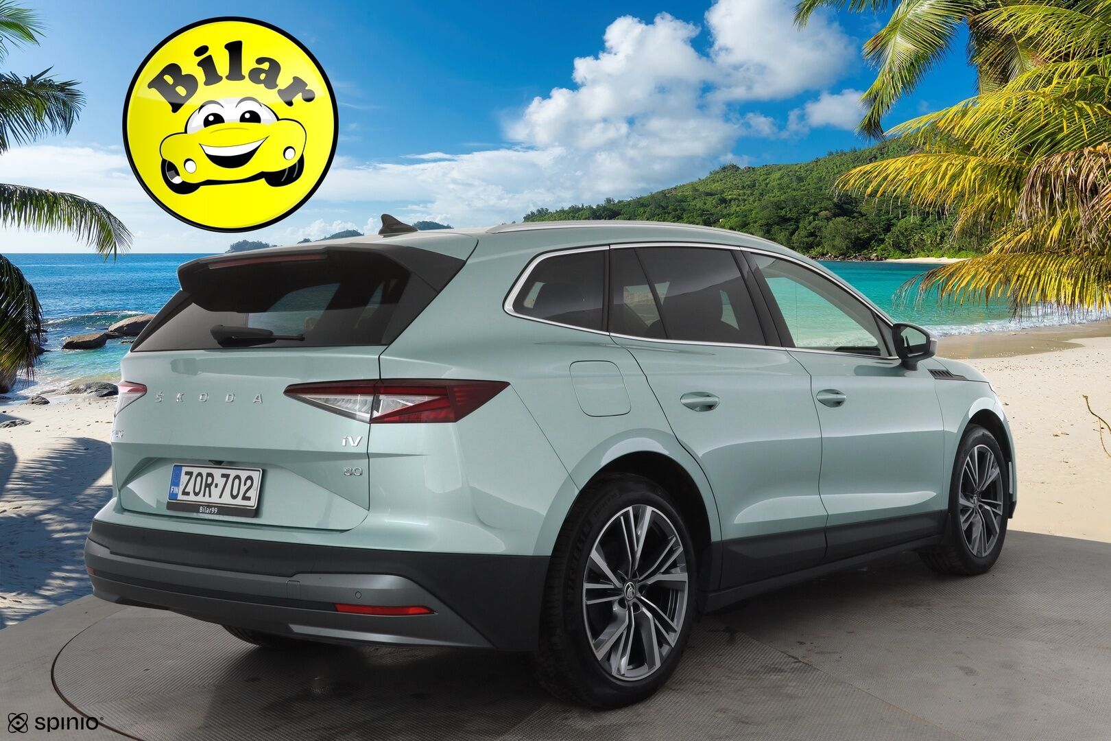 Skoda Enyaq 2022 80 iV - | ACC | ILP | 360-Kamera | Skoda Crystal Light | Puolinahat | Ratinlämmitys | Keyless | Apple&Android | 1.Om Suomi-auto | Kahdet Renkaat | Merkkihuollettu |