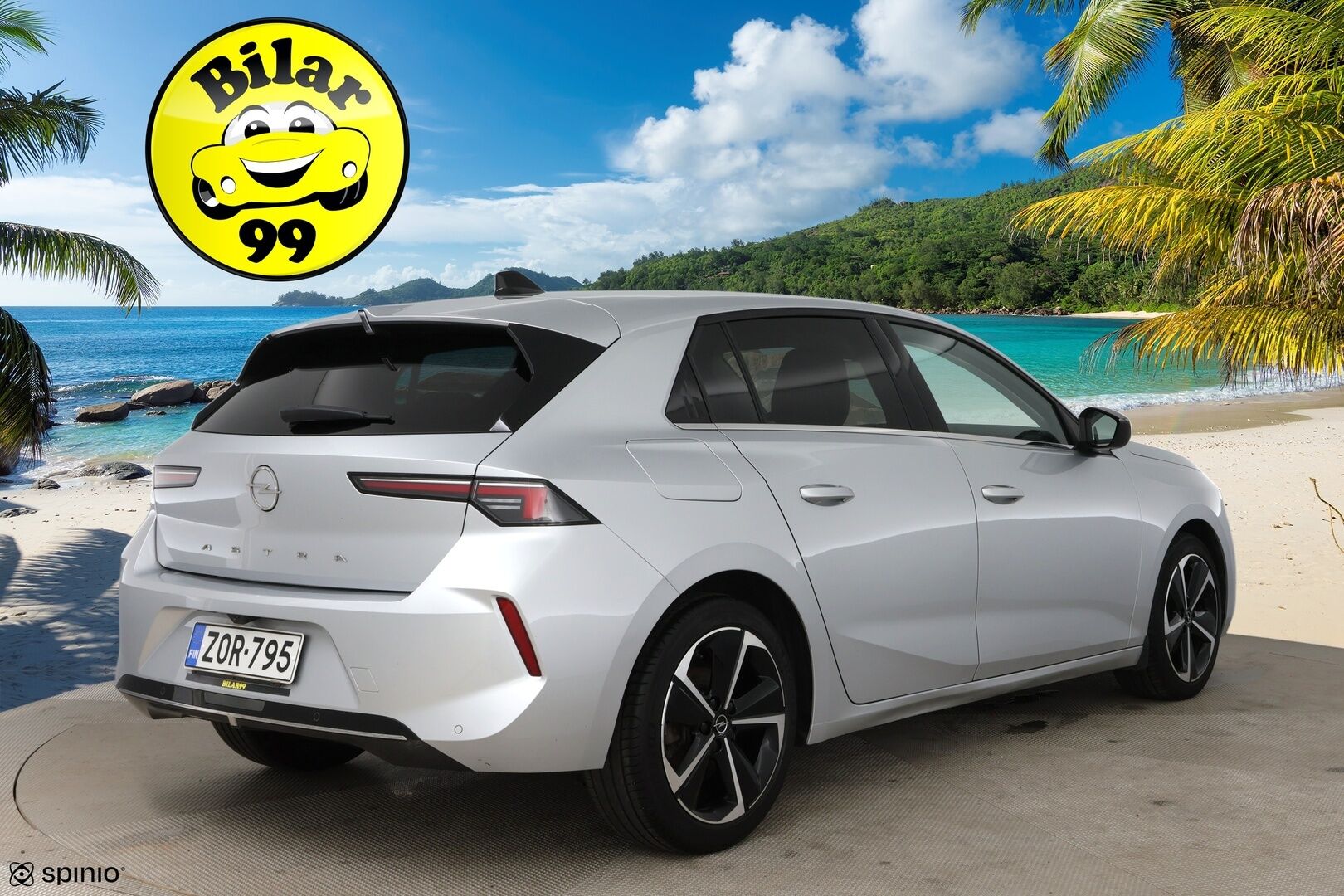 Opel Astra 2022 5-ov Innovation Plus 130 Turbo A** ACC / 360-kamera / Katveavustin / Ambiente / LED - 1. om Suomi-auto! / Merkkiliikkeen huoltohistoria / 2x renkaat