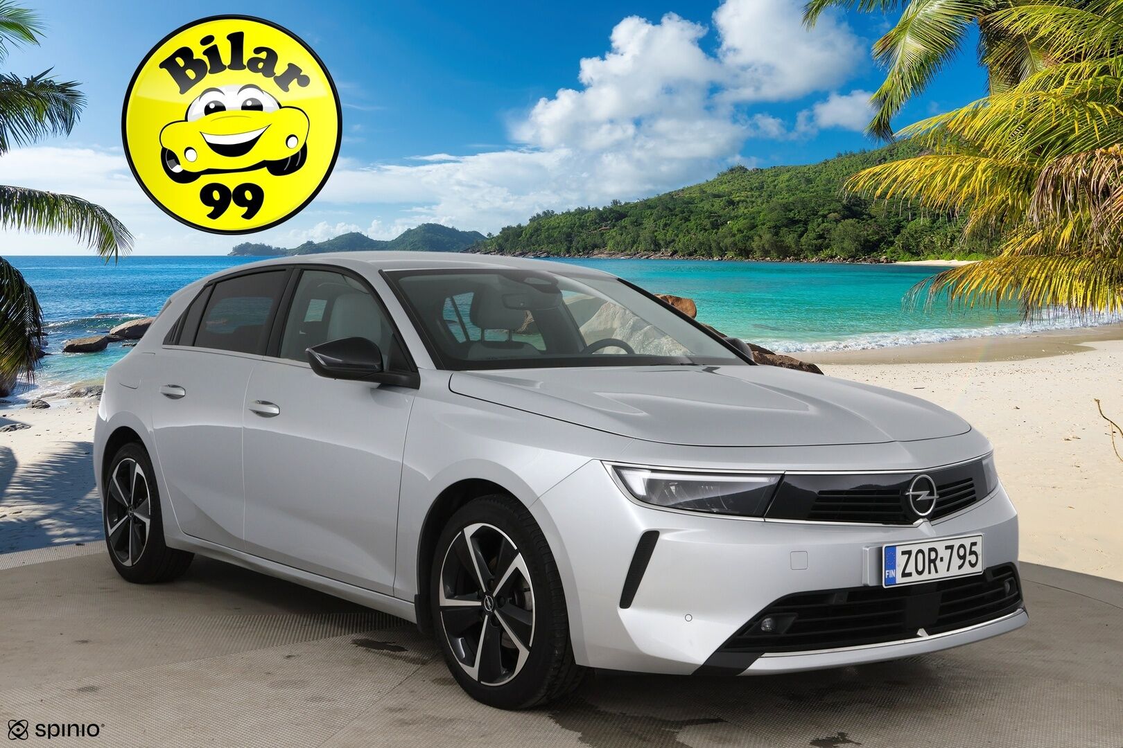 Opel Astra 2022 5-ov Innovation Plus 130 Turbo A** ACC / 360-kamera / Katveavustin / Ambiente / LED - 1. om Suomi-auto! / Merkkiliikkeen huoltohistoria / 2x renkaat