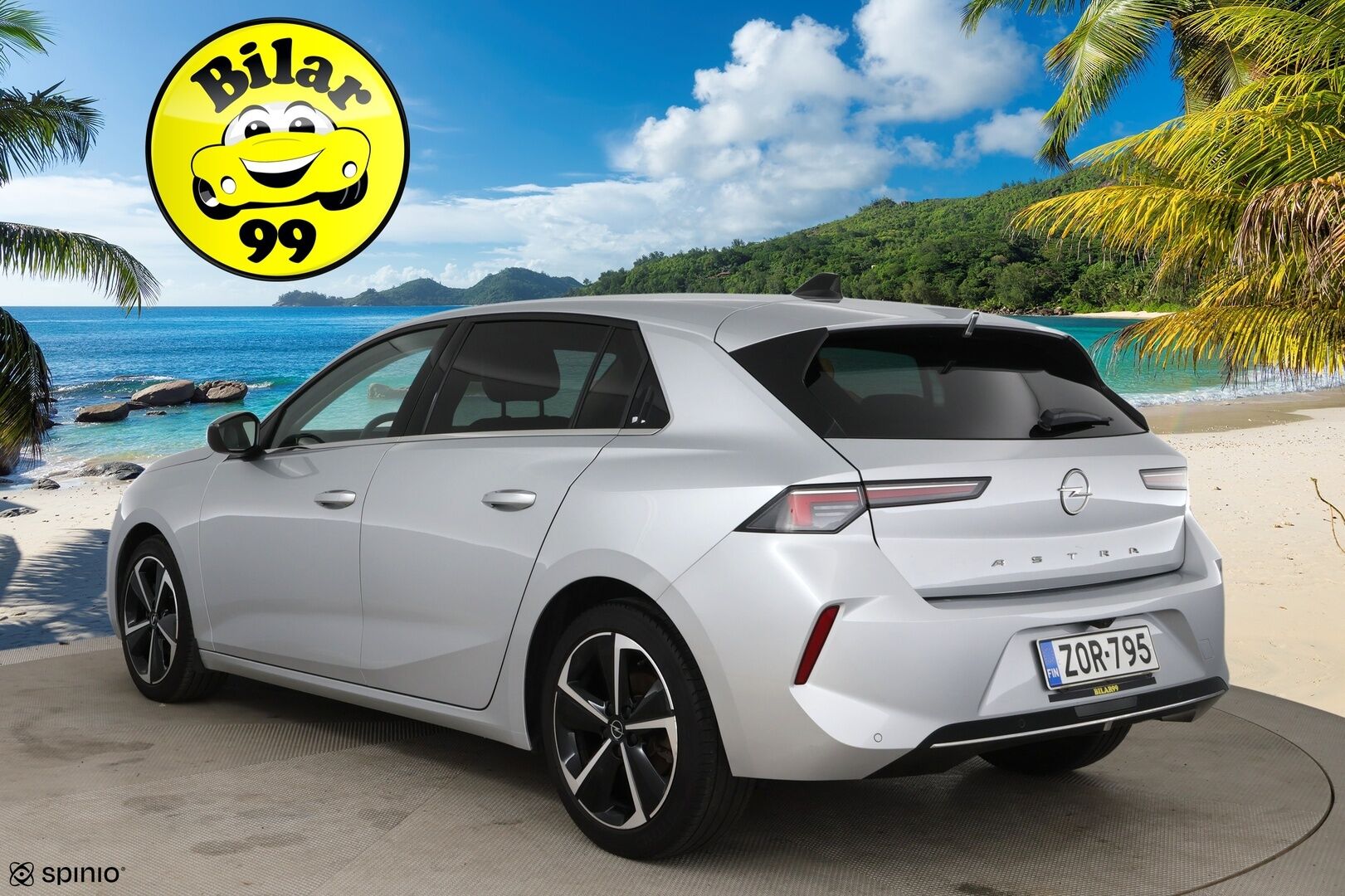 Opel Astra 2022 5-ov Innovation Plus 130 Turbo A** ACC / 360-kamera / Katveavustin / Ambiente / LED - 1. om Suomi-auto! / Merkkiliikkeen huoltohistoria / 2x renkaat