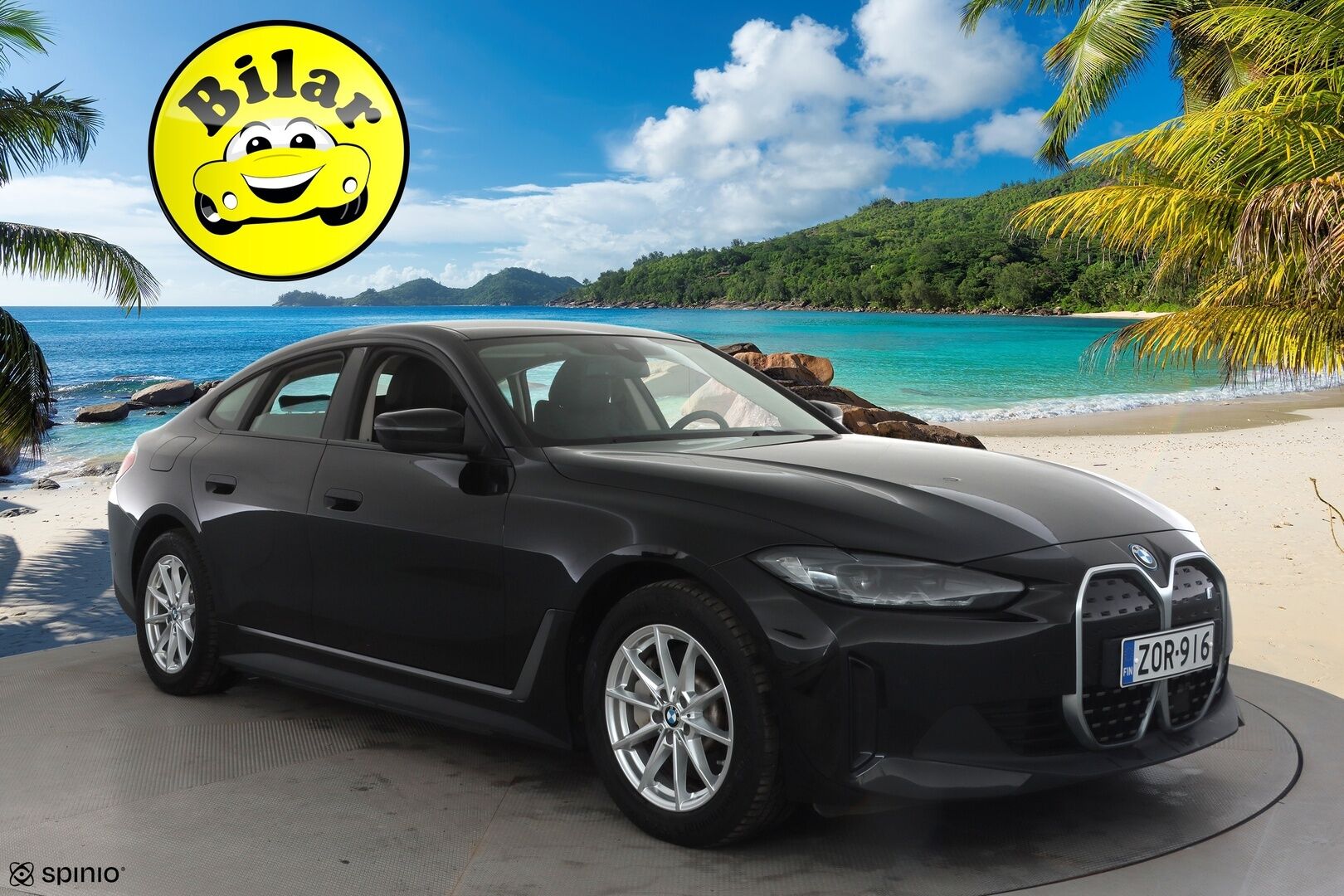 BMW i4 2022 eDrive40 - | ACC | ILP | Sporttipenkit | HiFi | Comfort Access | Ambient Light | Puolinahat | P.kamera | LED | Lane Assist | Lämm. ratti | 1-om suomiauto | 2x renkaat aluin | 