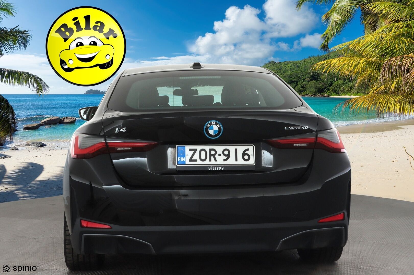 BMW i4 2022 eDrive40 - | ACC | ILP | Sporttipenkit | HiFi | Comfort Access | Ambient Light | Puolinahat | P.kamera | LED | Lane Assist | Lämm. ratti | 1-om suomiauto | 2x renkaat aluin | 
