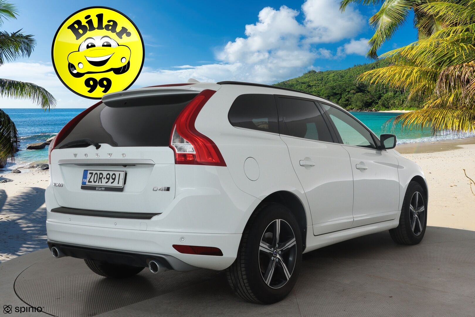 Volvo XC60 2016 D4 AWD R-Design aut *ACC / Webasto / Aktiiv.Xenon / Koukku / BLIS / Panorama / Sporttipenkit / Digimittaristo / Navi / H&K* - Kahdet renkaat aluvanteilla / Huippuvarusteet!