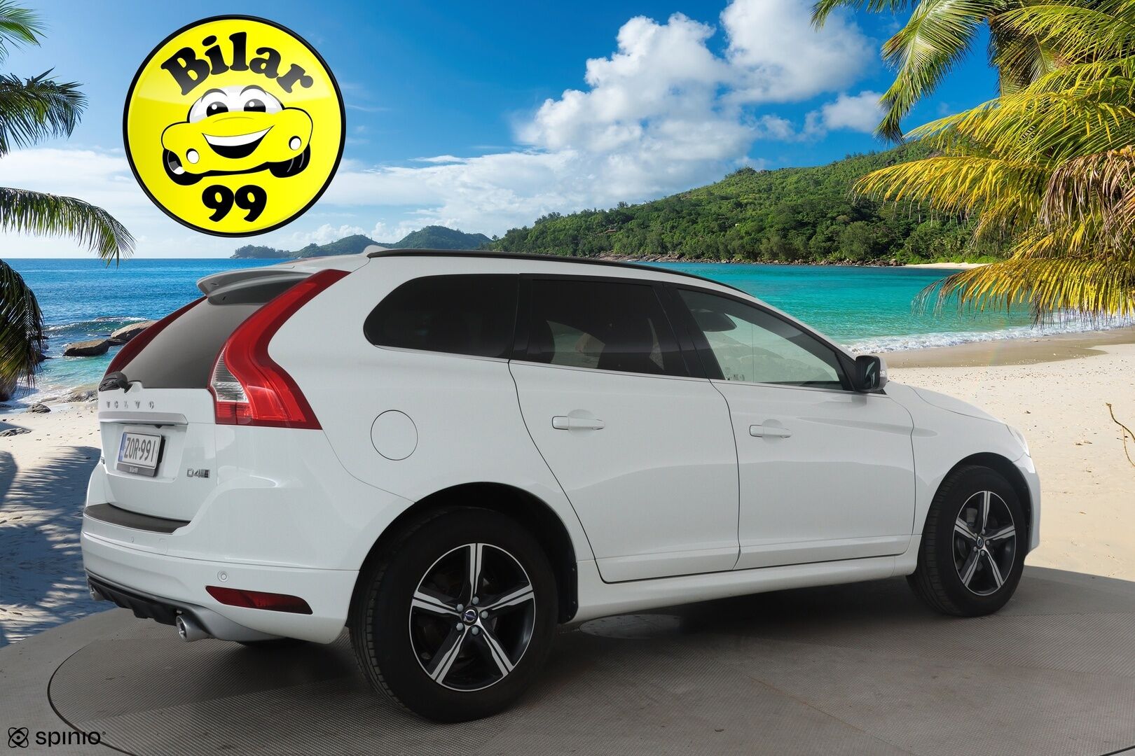 Volvo XC60 2016 D4 AWD R-Design aut *ACC / Webasto / Aktiiv.Xenon / Koukku / BLIS / Panorama / Sporttipenkit / Digimittaristo / Navi / H&K* - Kahdet renkaat aluvanteilla / Huippuvarusteet!