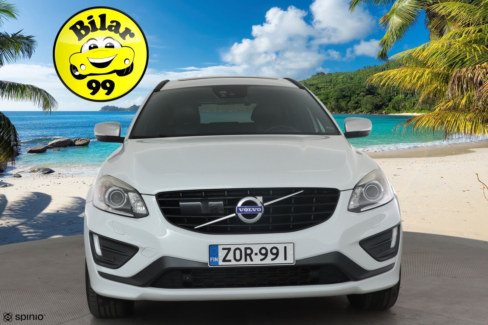 Volvo XC60 2016 D4 AWD R-Design aut *ACC / Webasto / Aktiiv.Xenon / Koukku / BLIS / Panorama / Sporttipenkit / Digimittaristo / Navi / H&K* - Kahdet renkaat aluvanteilla / Huippuvarusteet!