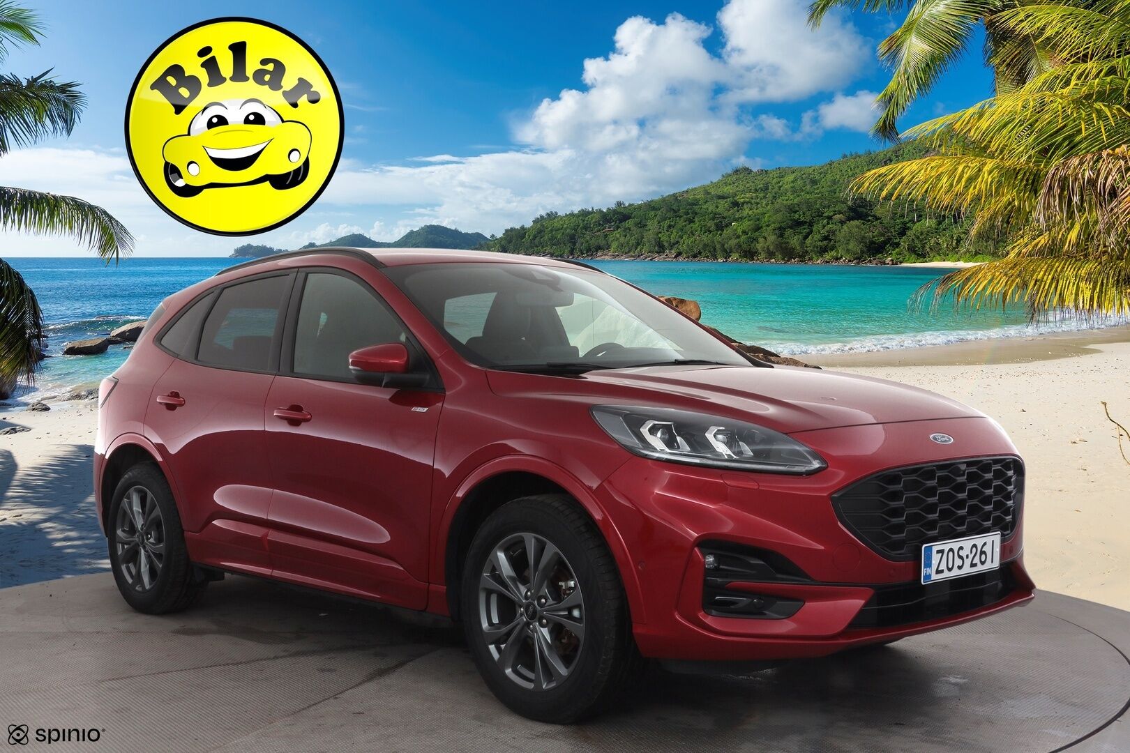 Ford Kuga 2023 2,5 Ladattava hybridi (PHEV) 225hv CVT FWD ST-Line X 5-ovinen - | B&O | HUD | ACC | LED | P.Kamera | Sähköpenkki | Navi | Kaistavahti | Keyless | Katveavustin | Dgimittaristo | 1-om suomi-auto | 2x Latauskaapelit | Kahdet renkaat |