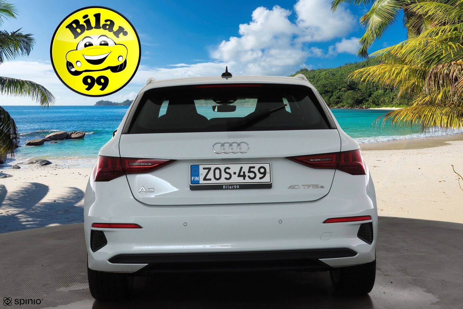 Audi A3 2023 Sportback Progress 40 TFSI e 150kW S tronic * ACC / P.tutkat / Sporttipenkit / KeylessGo / Digimittaristo * - 1.Om Suomi-auto / Kahdet renkaat aluvanteilla / Merkkihuollettu