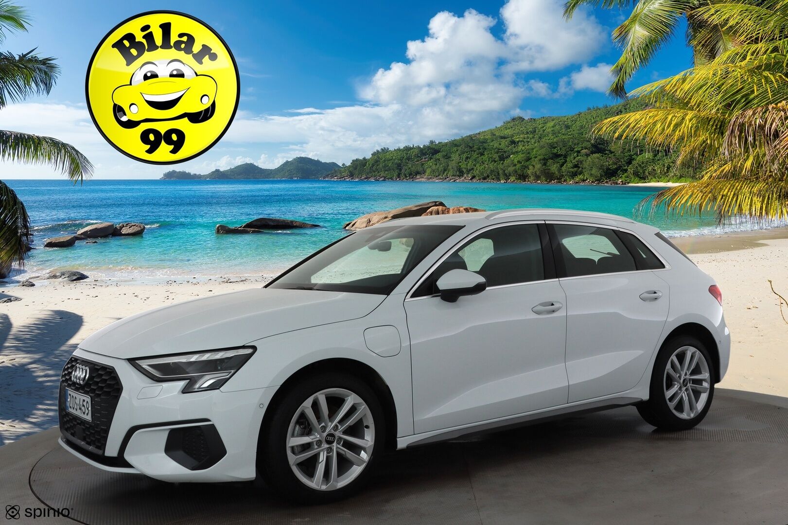 Audi A3 2023 Sportback Progress 40 TFSI e 150kW S tronic * ACC / P.tutkat / Sporttipenkit / KeylessGo / Digimittaristo * - 1.Om Suomi-auto / Kahdet renkaat aluvanteilla / Merkkihuollettu