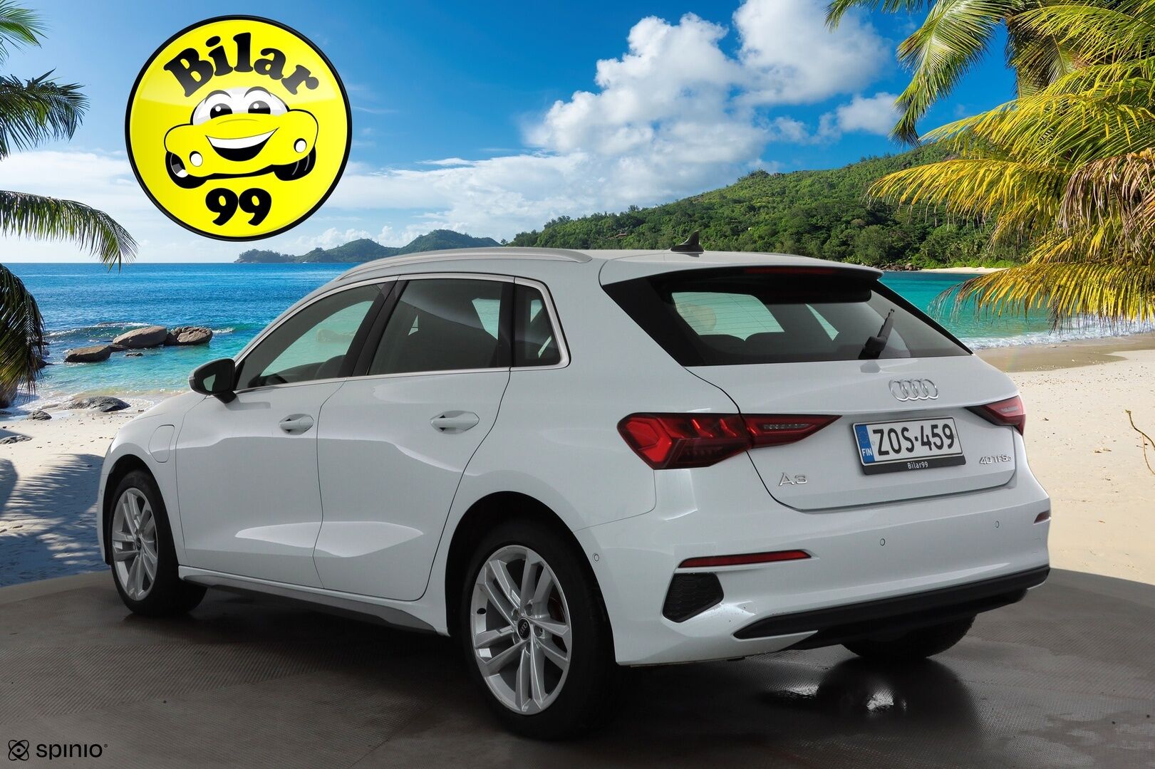 Audi A3 2023 Sportback Progress 40 TFSI e 150kW S tronic * ACC / P.tutkat / Sporttipenkit / KeylessGo / Digimittaristo * - 1.Om Suomi-auto / Kahdet renkaat aluvanteilla / Merkkihuollettu