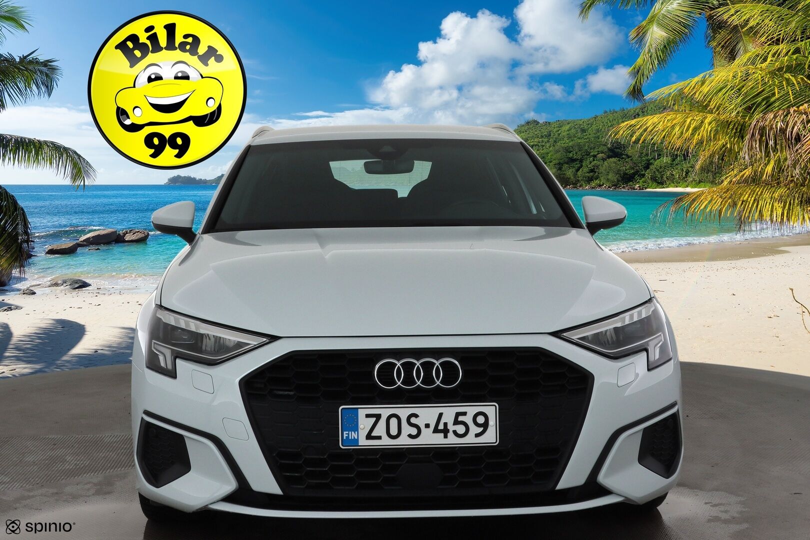 Audi A3 2023 Sportback Progress 40 TFSI e 150kW S tronic * ACC / P.tutkat / Sporttipenkit / KeylessGo / Digimittaristo * - 1.Om Suomi-auto / Kahdet renkaat aluvanteilla / Merkkihuollettu