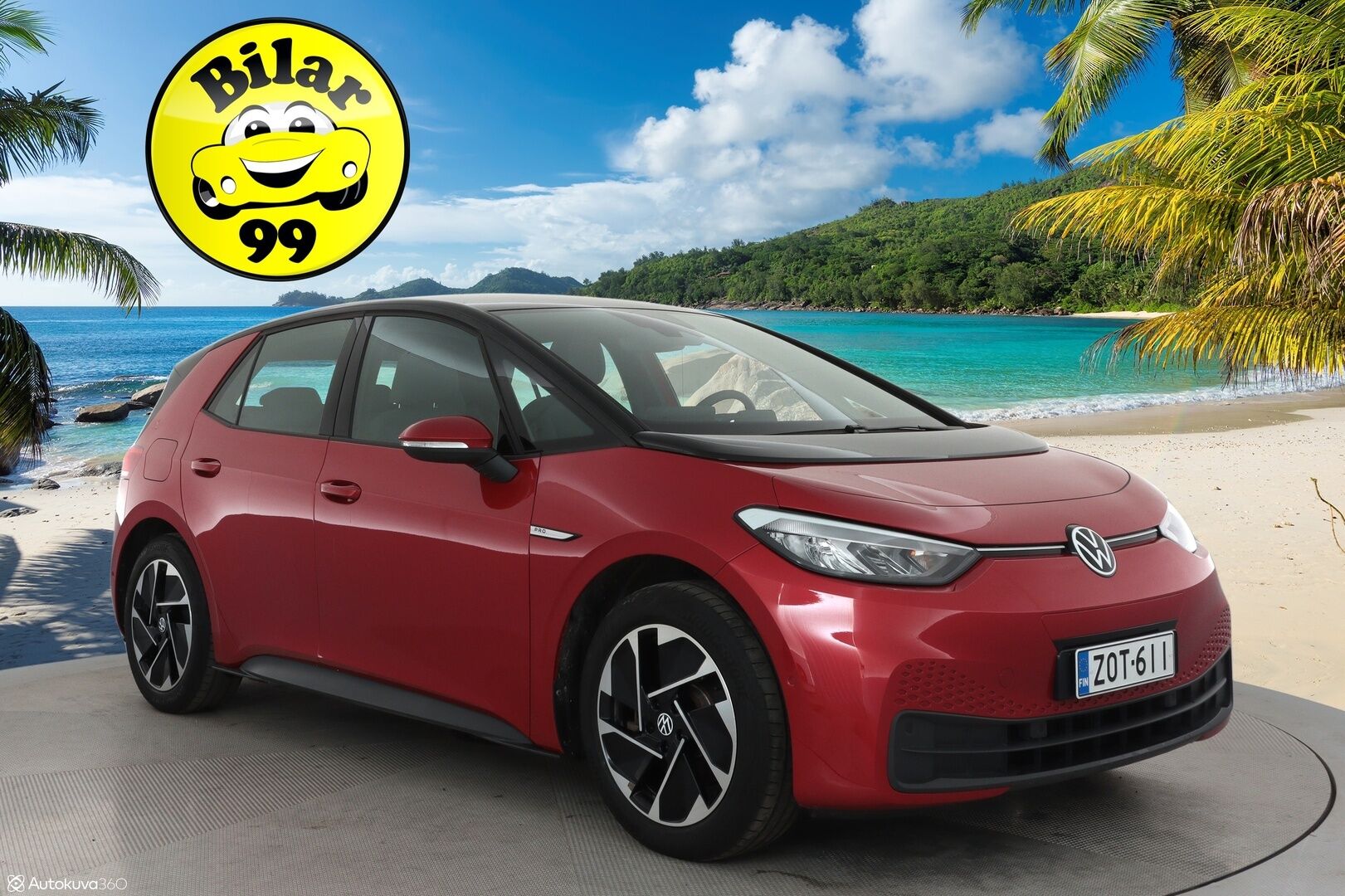 Volkswagen ID.3 2023 Pro Business 150 kW, akku 58 kWh - 1Om Suomiauto / Lämpöpumppu / Adapt.Vakkari / Peruutuskamera / Navi / LED / Ratinlämmitys / Merkkihuollot!