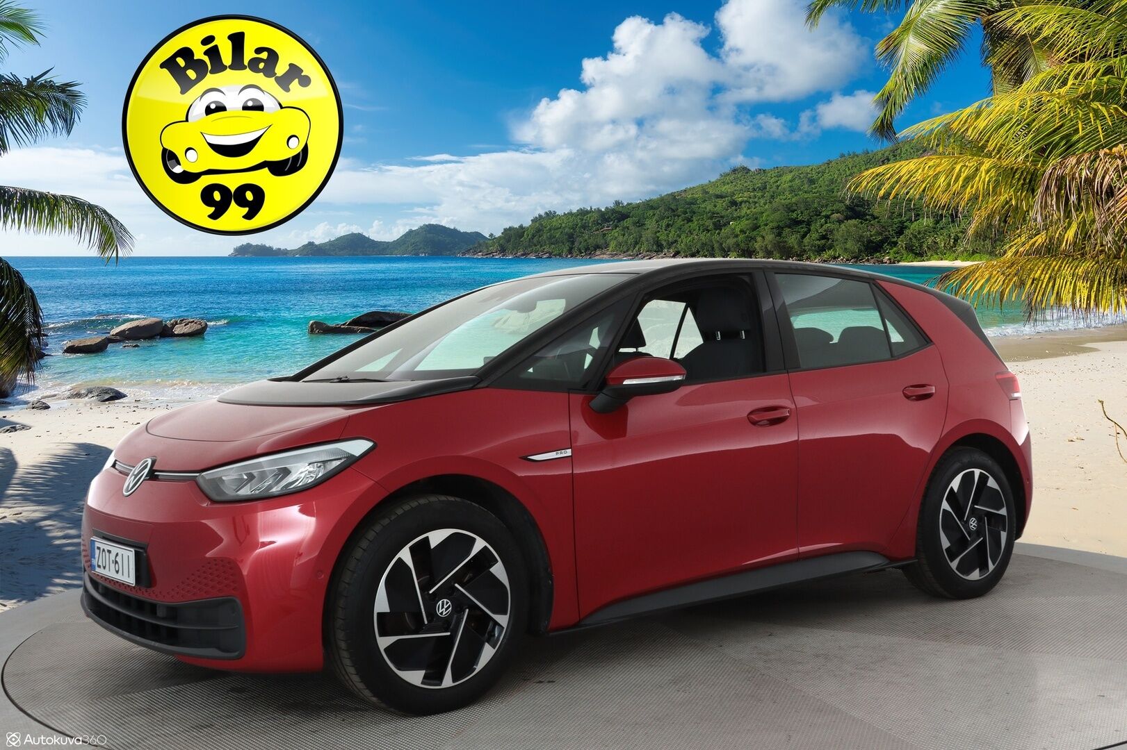 Volkswagen ID.3 2023 Pro Business 150 kW, akku 58 kWh - 1Om Suomiauto / Lämpöpumppu / Adapt.Vakkari / Peruutuskamera / Navi / LED / Ratinlämmitys / Merkkihuollot!