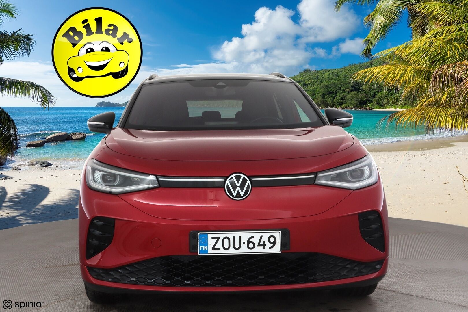 Volkswagen ID.4 2023 GTX Dual Motor AWD,  akku 77 kWh - | ACC | ILP | Koukku | IQ-Light | P-Kamera | Puolinahat | Ratinlämmitys | Digimittaristo | 360-Kamera | Suomi-auto | Kahdet Renkaat | Merkkihuollettu |