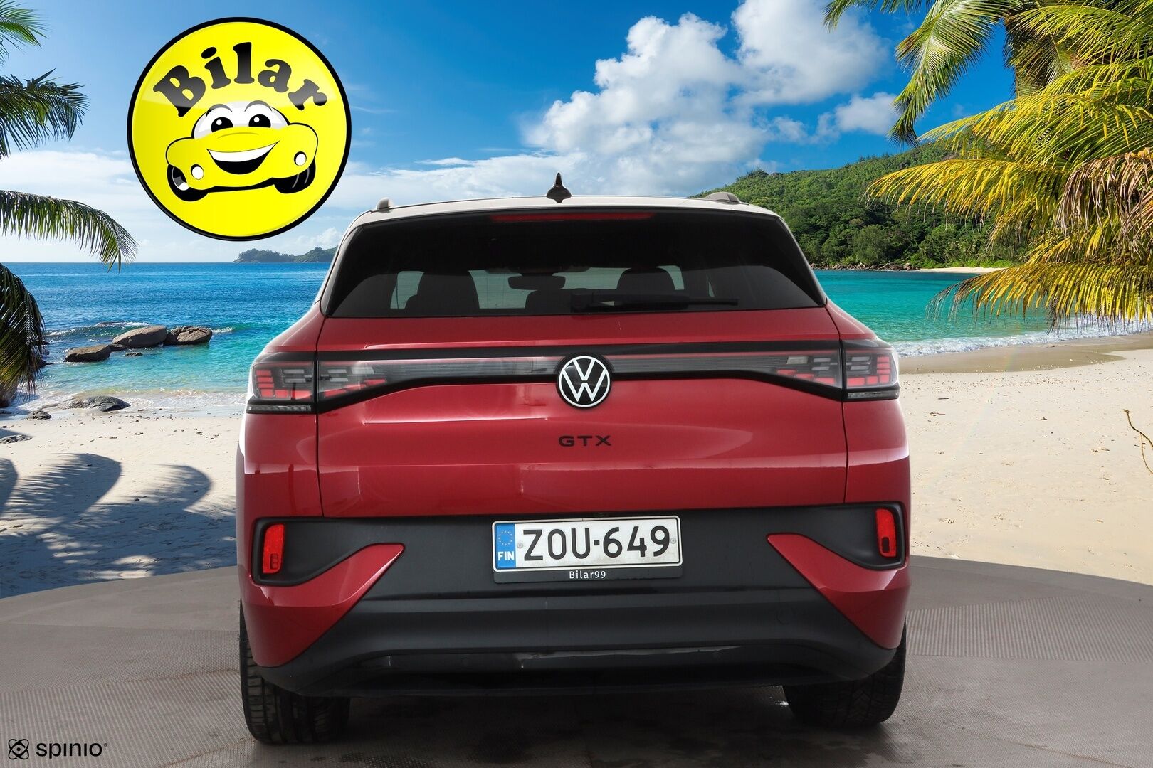 Volkswagen ID.4 2023 GTX Dual Motor AWD,  akku 77 kWh - | ACC | ILP | Koukku | IQ-Light | P-Kamera | Puolinahat | Ratinlämmitys | Digimittaristo | 360-Kamera | Suomi-auto | Kahdet Renkaat | Merkkihuollettu |