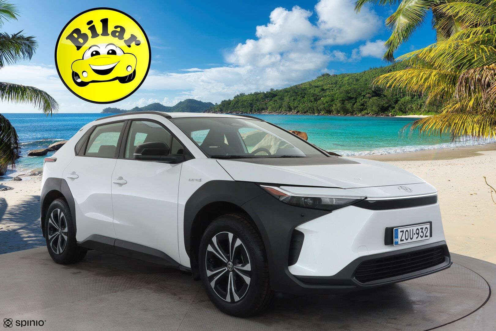 Toyota bZ4X 2023 Active AWD - | ACC | Koukku | P.kamera | Keyless | Sähk. takaluukku | Helmiäisväri | Suomi-auto | 2x renkaat aluin |  
